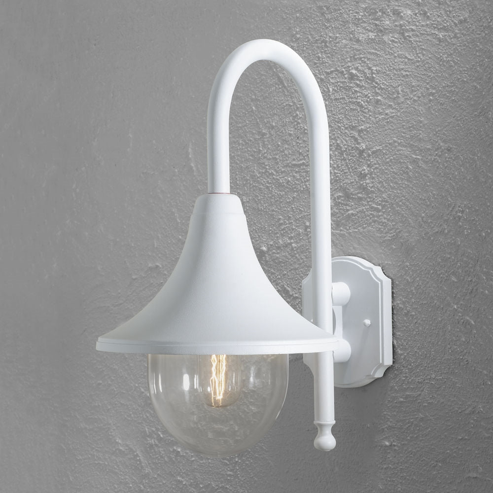 Bari LED Downlight - Matt Black & White Finish - E27 Bulb Base - IP44 Rated - Perfect for Living Room, Bedroom, and Kitchen Lighting