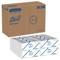 Scott Paper Towel Single-Fold 9.3 x 10.5 Inch, 4000 Count Bulk Case - Premium Absorbent Kitchen Towels for Restaurants, Offices & Home Cleaning