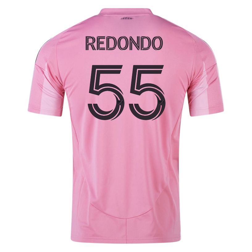 Adidas Federico Redondo Inter Miami CF Home Soccer Jersey 2025-2026 Season - Easy Pink - Authentic Football Shirt for Fans & Players - Perfect for Matchdays, Training & Casual Wear