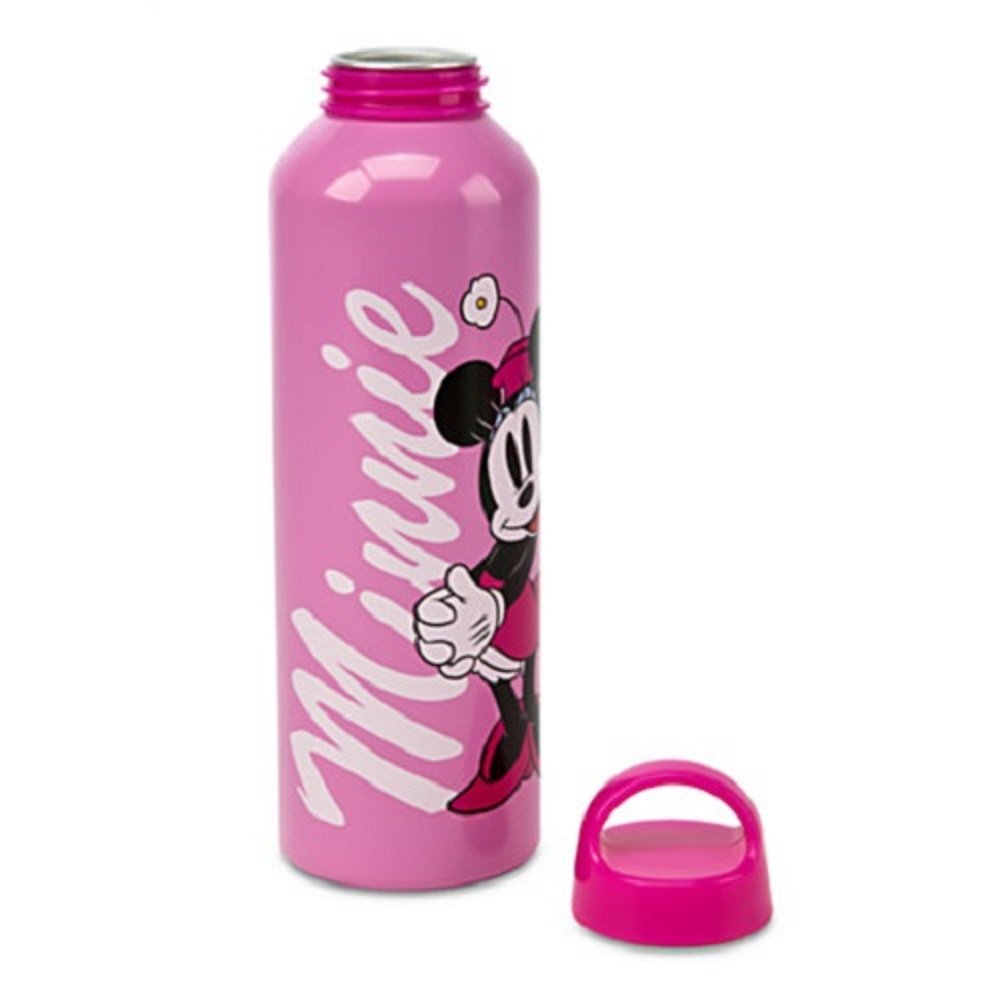 Minnie Mouse Insulated Water Bottle with Neoprene Sleeve - 16oz Stainless Steel Kids Water Bottle for School, Travel & Outdoor Activities
