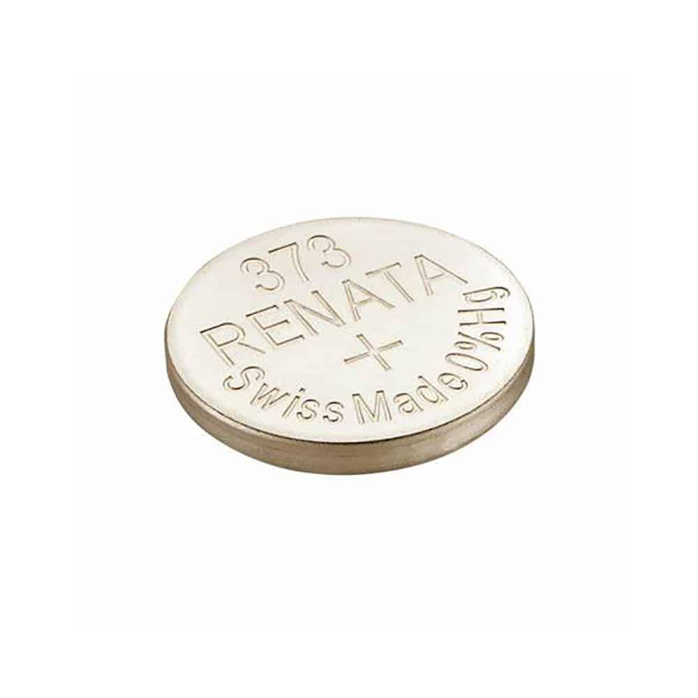 Renata 10 373 Silver Oxide Watch Battery - Zero Mercury, Long-Lasting Power for Watches, Calculators & Medical Devices (10-Pack)