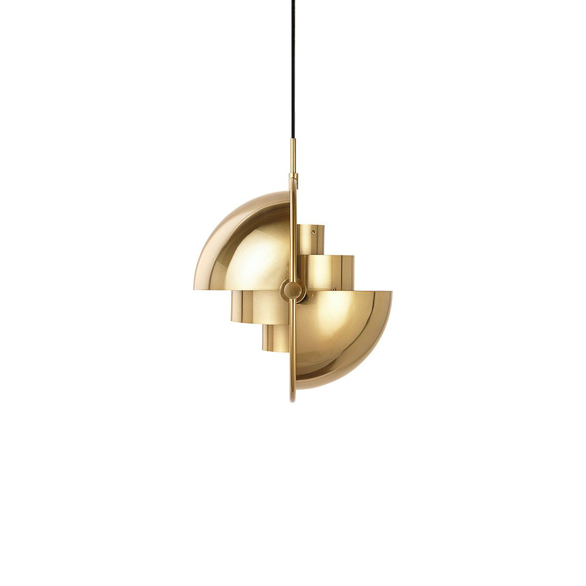 Modern Deformed Ball Pendant Light - Unique Geometric Glass Ceiling Lamp for Living Room, Dining Room, Bedroom & Kitchen Decor