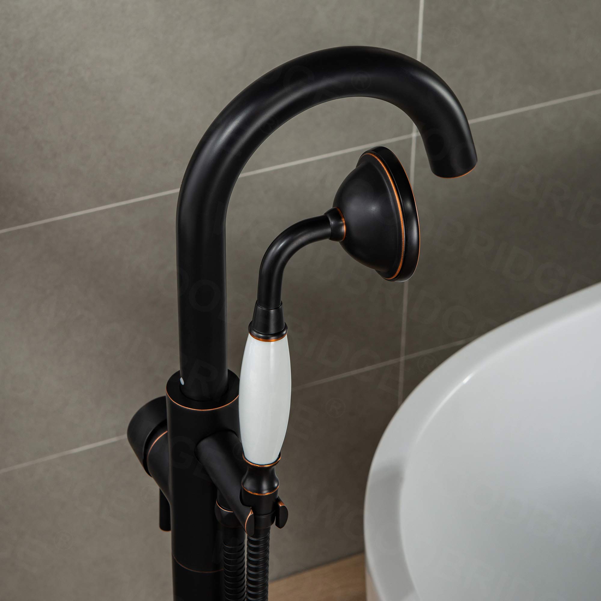 WOODBRIDGE F0010ORBVT Oil-Rubbed Bronze Bathroom Faucet - 10 3/4