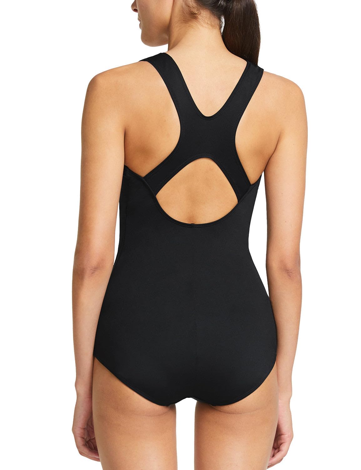 Baleaf Women's Racerback Athletic One Piece Swimsuit - Modest Swimwear for Swimming, Surfing & Beach Activities