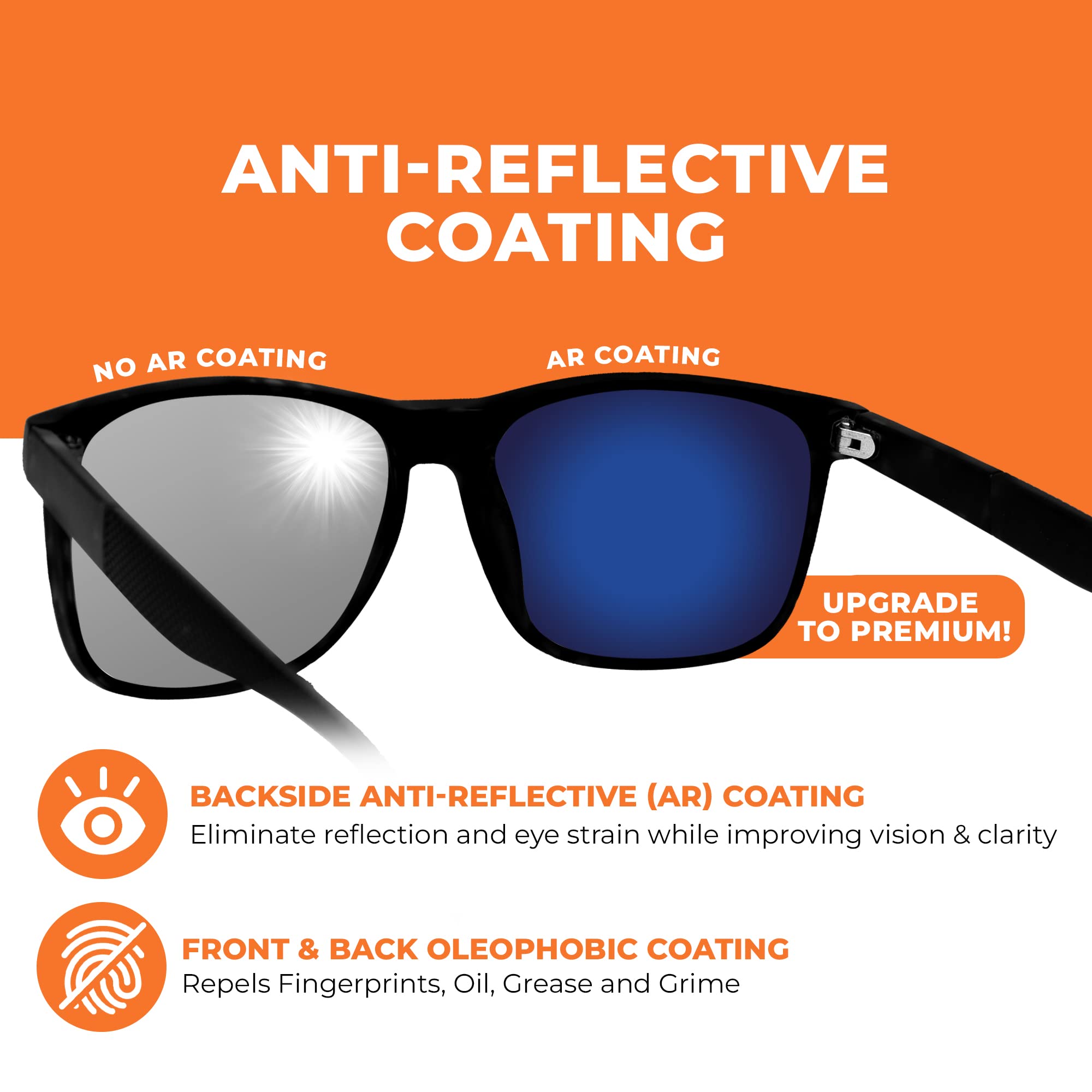 Seek Optics Replacement Sunglass Lenses for Oakley Fast Jacket - Polarized Shatterproof UV400 Protection Lenses - Perfect for Running, Cycling & Outdoor Sports