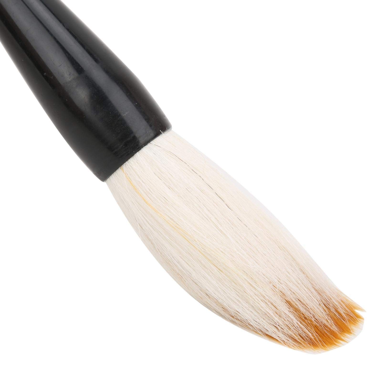 Premium Weasel Hair Calligraphy Brush - Professional High-Quality Writing Brush with Optimal Hardness for Smooth Ink Flow | Ideal for Chinese Calligraphy, Kanji, Sumi-e Painting & Art Projects (Kanhao, Blue)