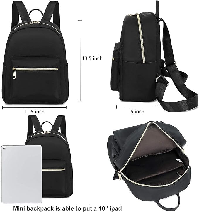 Cute Mini Backpack for Girls & Teens - Small Casual Backpack Purse for School, Travel & Daily Use | Lightweight Durable Daypack for Teens, College Students & Outdoor Activities