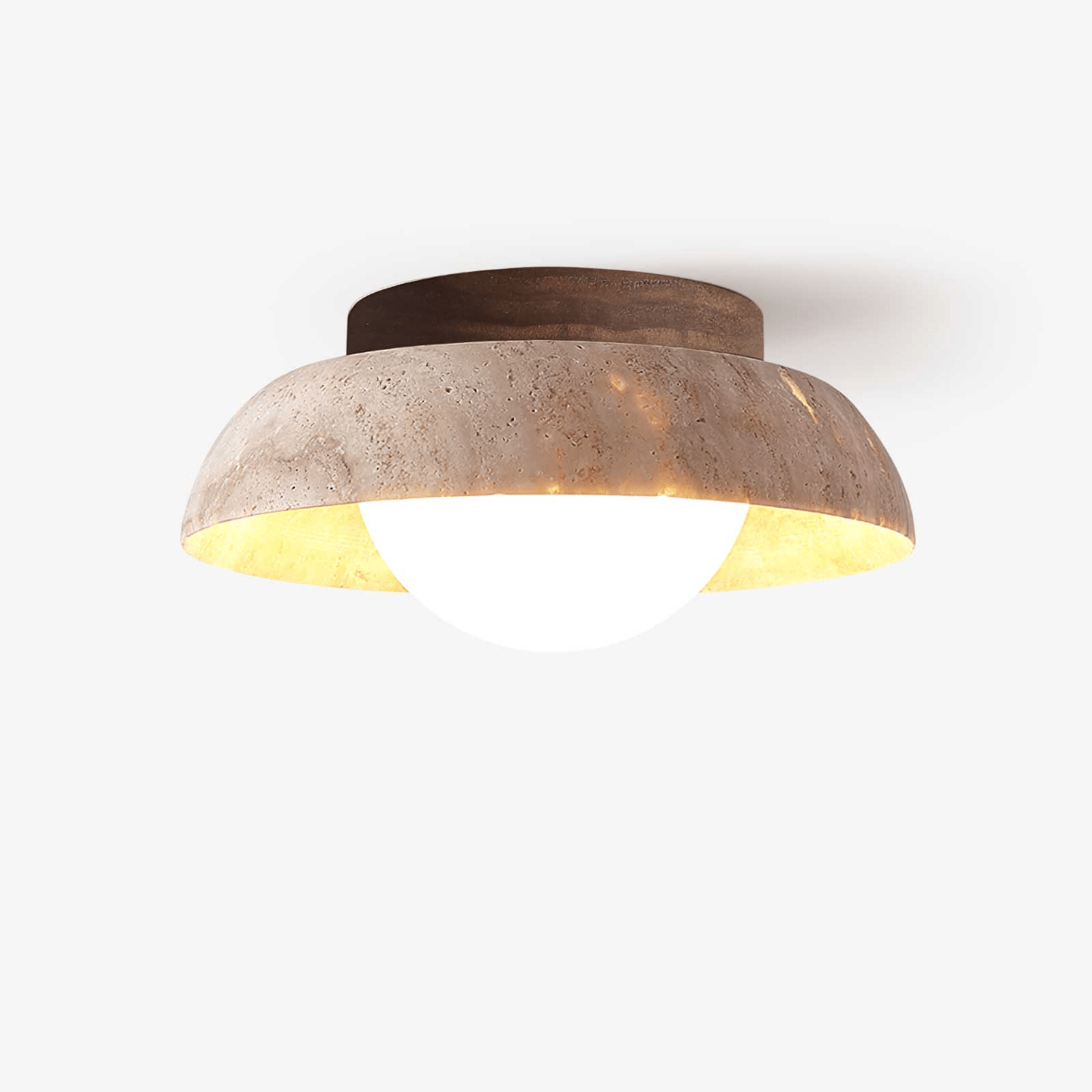 Modern Caelo Ceiling Light Fixture - Energy Efficient LED Flush Mount for Bedroom, Living Room & Kitchen - Dimmable Bright Lighting for Home & Office Decor