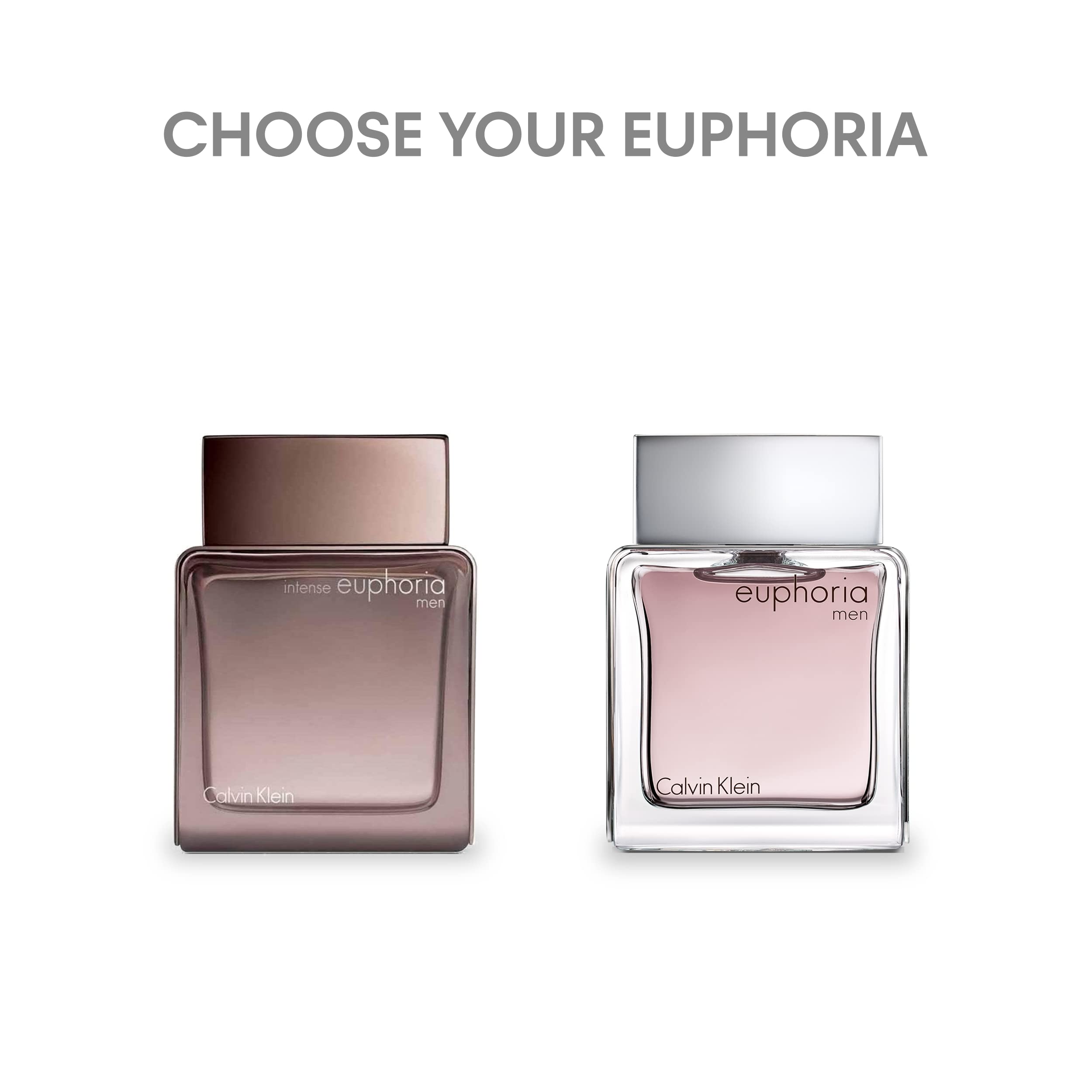 Calvin Klein Euphoria Eau de Toilette for Men | Chypre Cologne with Ginger, Black Basil, Patchouli & Amber Notes | Long Lasting Fragrance | Perfect for Date Night, Office & Special Occasions