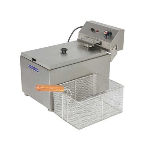 Crown SW 161 3 Liter Stainless Steel Electric Deep Fryer for Home Kitchen - Perfect for Frying Chicken, Fish, French Fries & Donuts