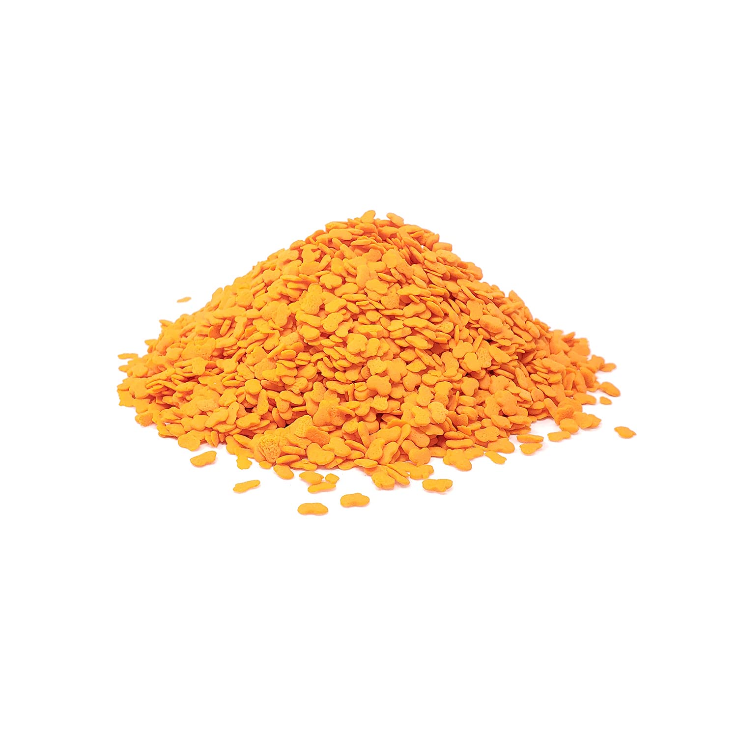 Orange Pumpkin Shaped Cupcake Sprinkles - 4oz Bulk Candy Decorations for Halloween Baking, Party Desserts & DIY Treats