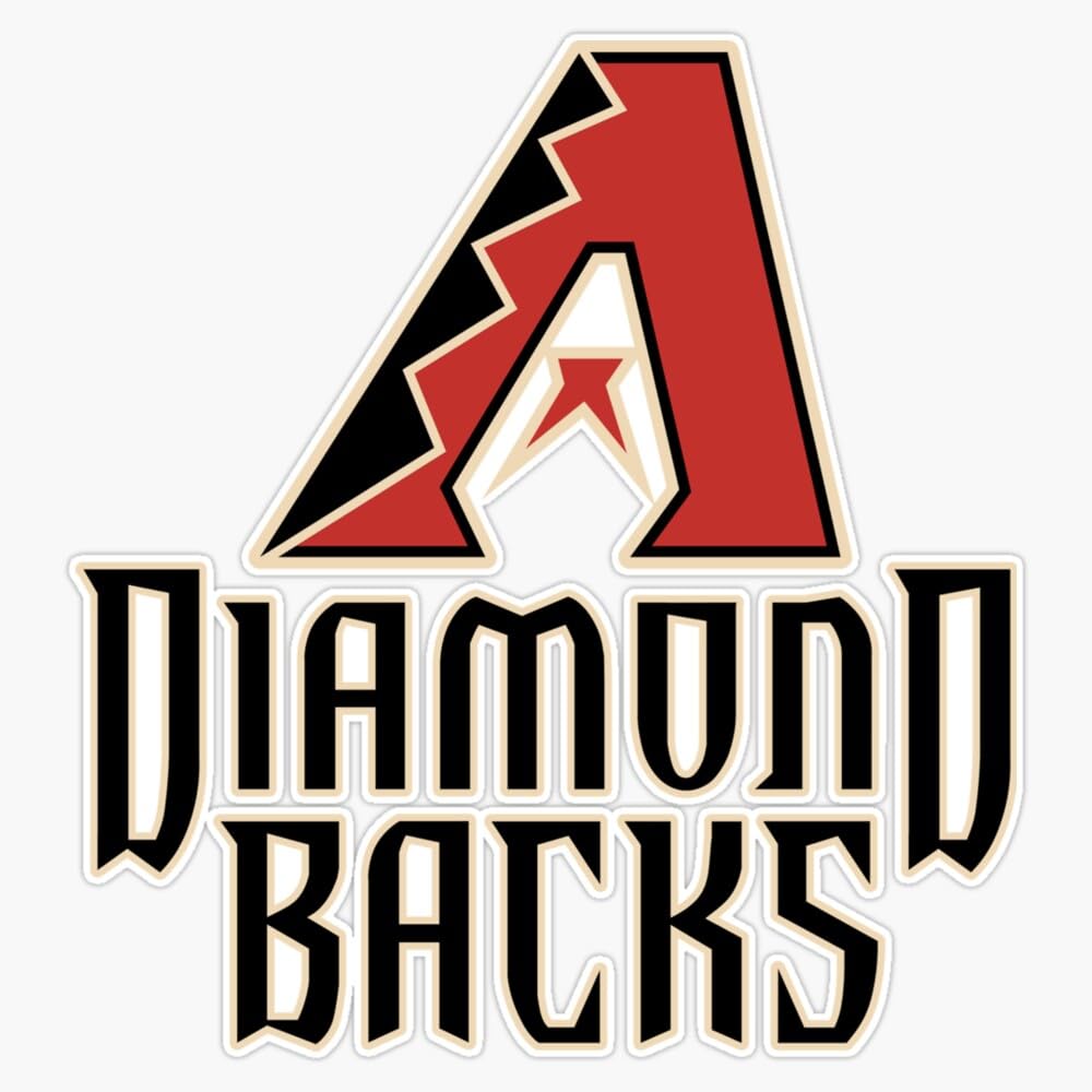 Diamondbacks Sedona Vinyl Bumper Sticker Decal - 5 Inch Weatherproof Car Sticker for Cars, Laptops & Windows | Perfect for Arizona Fans, Outdoor Enthusiasts & Travel Lovers