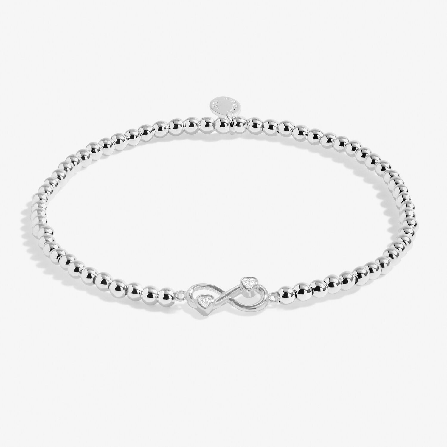 Joma Jewellery Bracelet - A Little Happiest with You - Elegant & Dainty Charm Bracelet for Women - Perfect for Gifts, Anniversaries & Everyday Wear