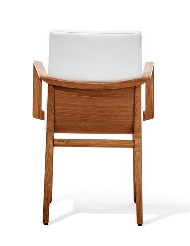 Ton Moritz Armchair - Modern Wooden Lounge Chair for Living Room, Office & Dining - Comfortable Mid-Century Design for Home Decor