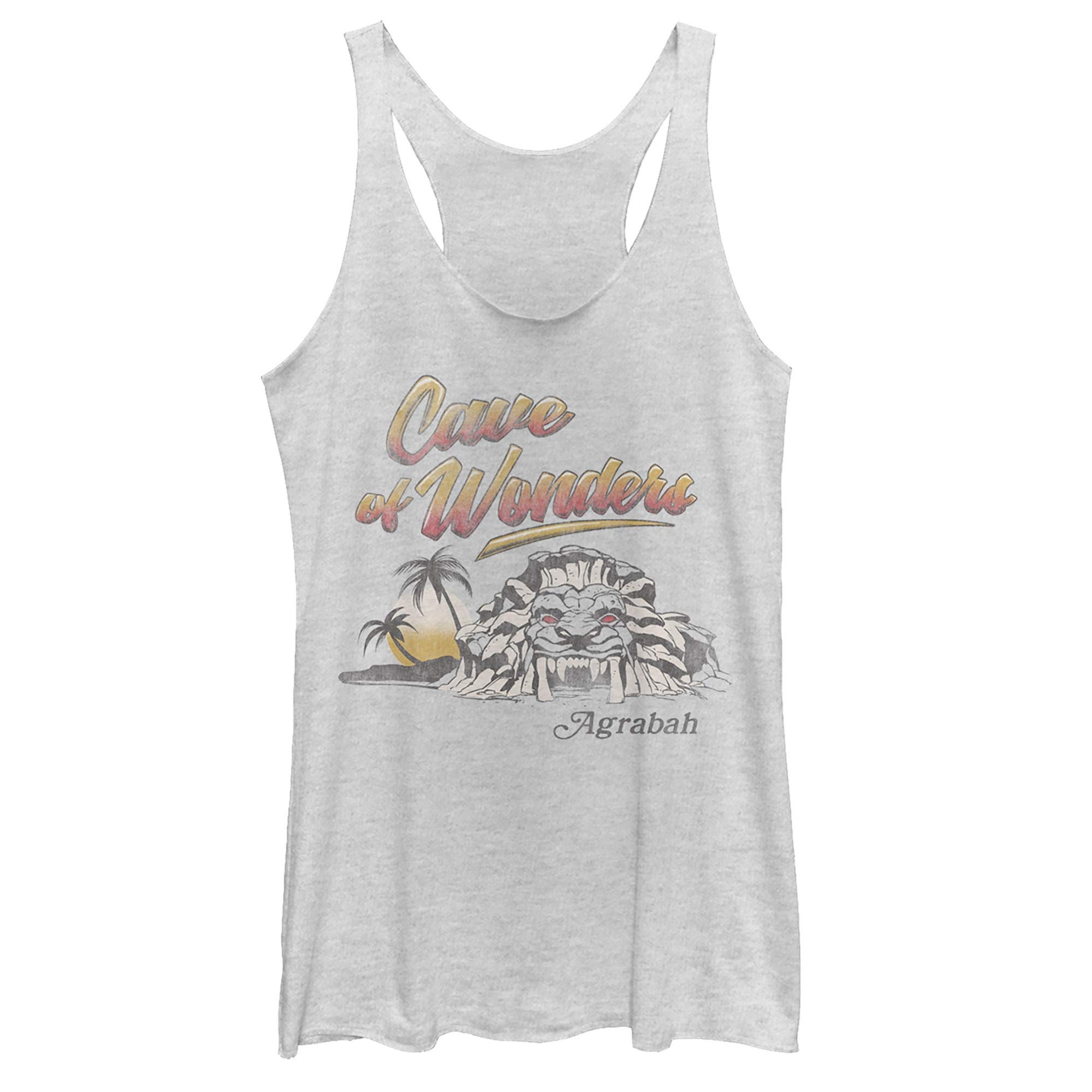 Disney Aladdin Live Action Cave of Wonders Women's Racerback Tank Top - Soft & Comfortable for Summer, Workouts & Casual Wear