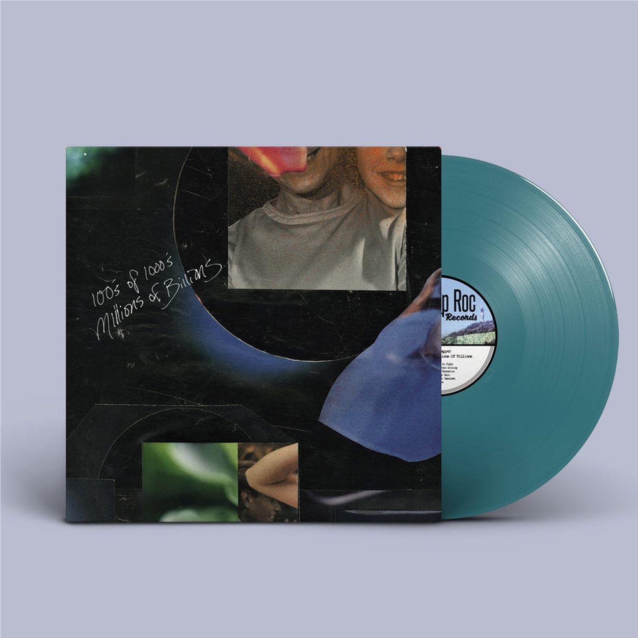 100's of 1000's, Millions of Billions - Limited Edition Opaque Turquoise Vinyl Record | Collectible Music Album for Vinyl Enthusiasts & Home Decor