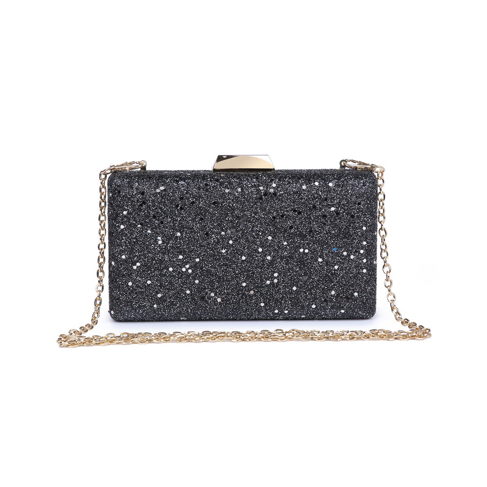 Elegant Floral Confetti Evening Clutch - Perfect for Weddings, Parties & Special Occasions | Women's Fashion Handbag