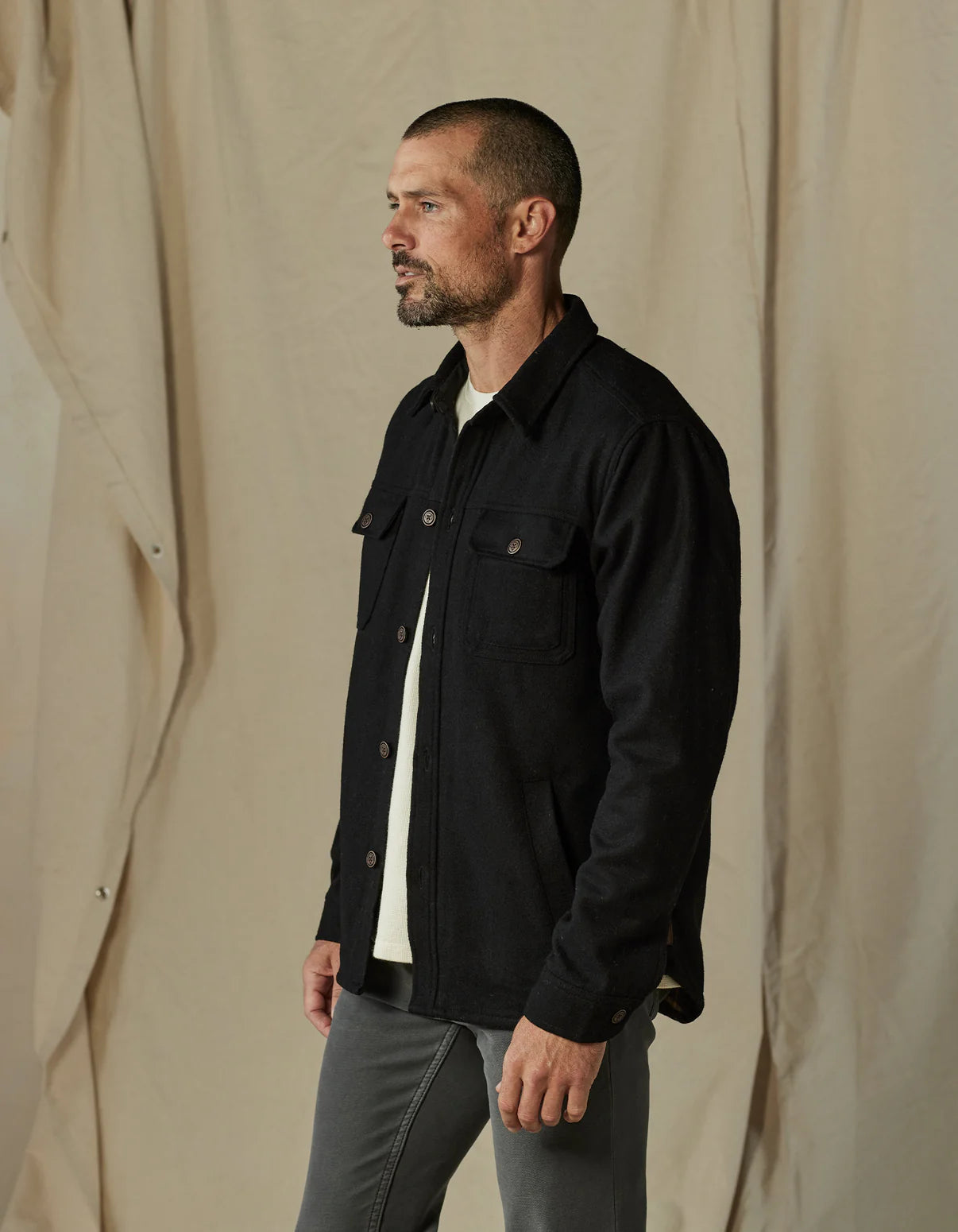 Brightside Flannel Lined Workwear Jacket - Durable Men's Winter Work Coat for Construction & Outdoor Jobs | Warm Lumberjack Style for Cold Weather