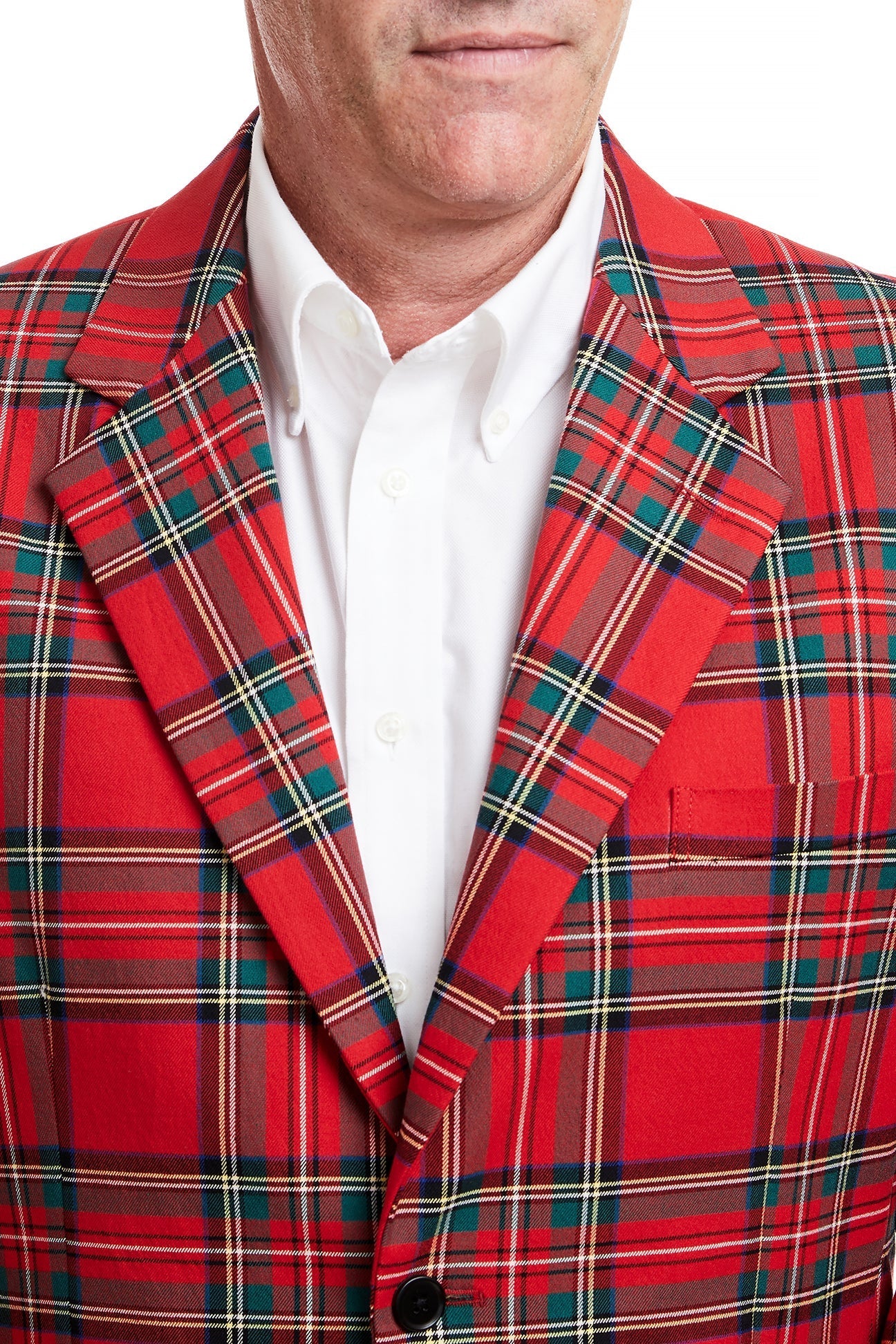 Philip Sportcoat Royal Stewart - Premium Tartan Blazer for Men | Formal & Business Attire | Perfect for Weddings, Office & Special Events