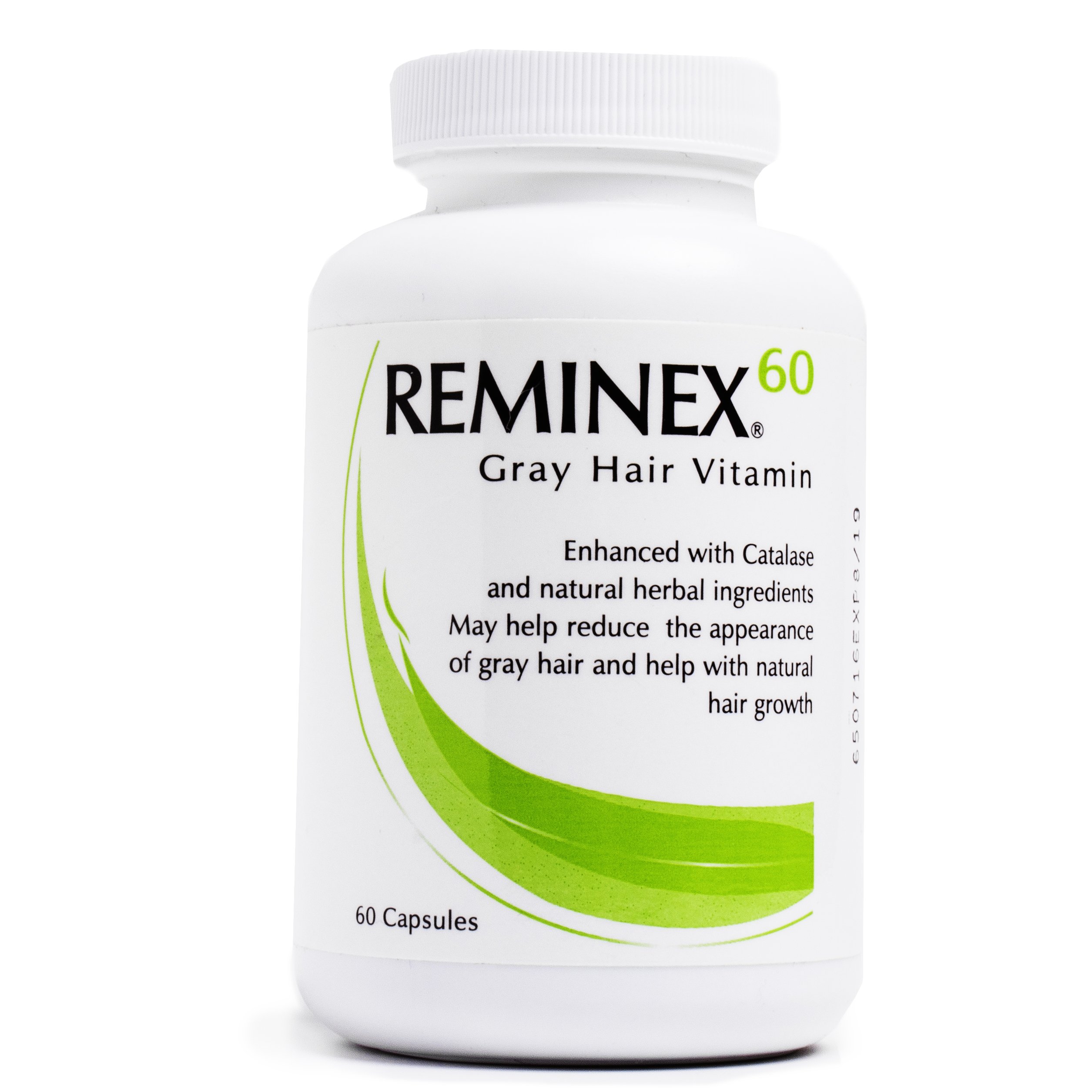 Anti Gray Hair Conditioner & Reminex GH Hair Supplement with 60 Hair Growth Vitamins – Complete Bundle for Moisturizing, Protecting & Volumizing Hair | Fight Gray Hair & Promote Growth for Men & Women