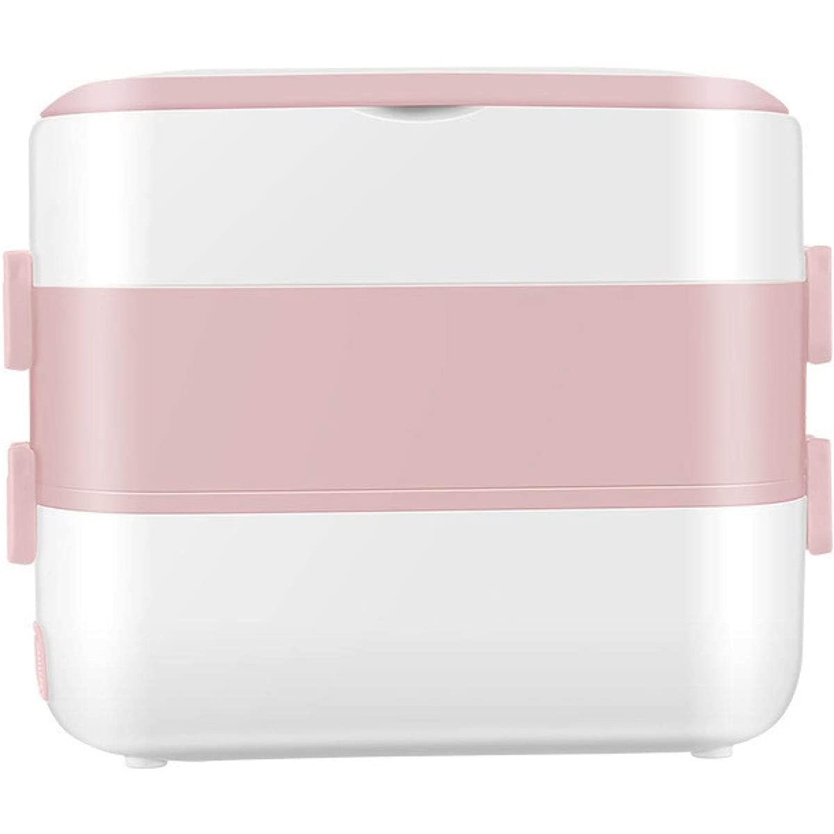 Portable Electric Lunch Box 1800ML - Mini Heated Food Warmer & Rice Cooker for Office, Travel & Home Kitchen - Pink | Perfect for Meal Prep, Camping & On-the-Go Dining