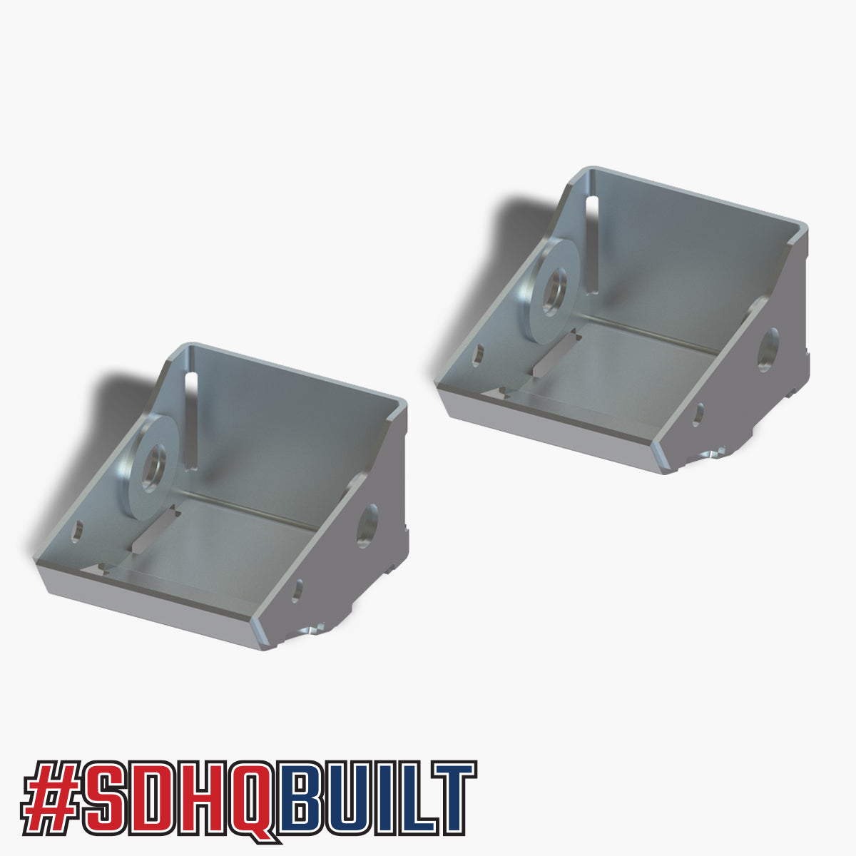 21-24 Ford Bronco SDHQ Heavy-Duty Rear Shock Guards | Off-Road Protection for Adventure & Trail Riding