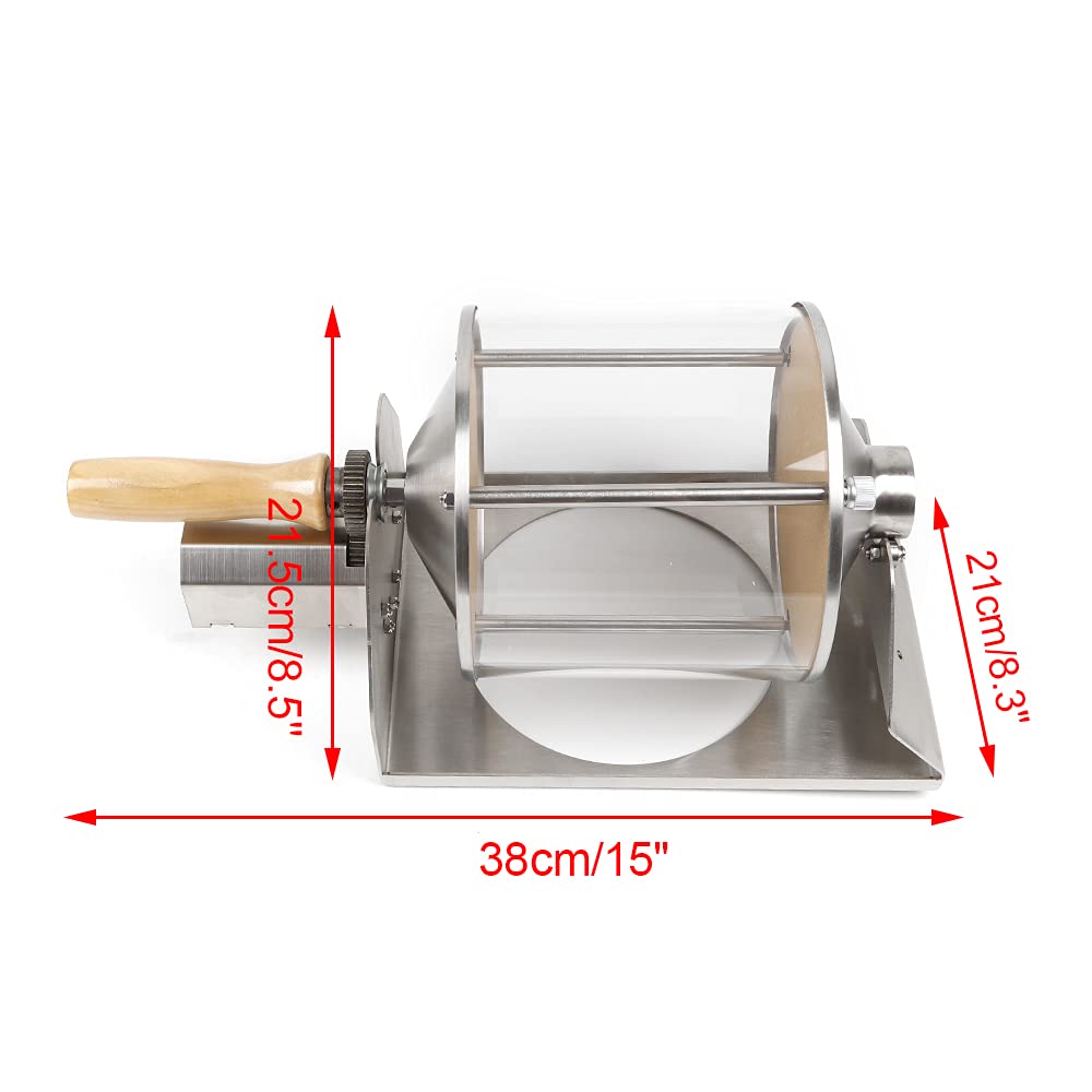 Gdrasuya10 400g Commercial Coffee Roaster Machine - Gas Burner Coffee Bean Roaster for Home & Coffee Shops | Perfect for Home Brewing, Cafés & Dessert Stores | Fresh Roast Coffee Maker for Artisan Beans & Small Businesses