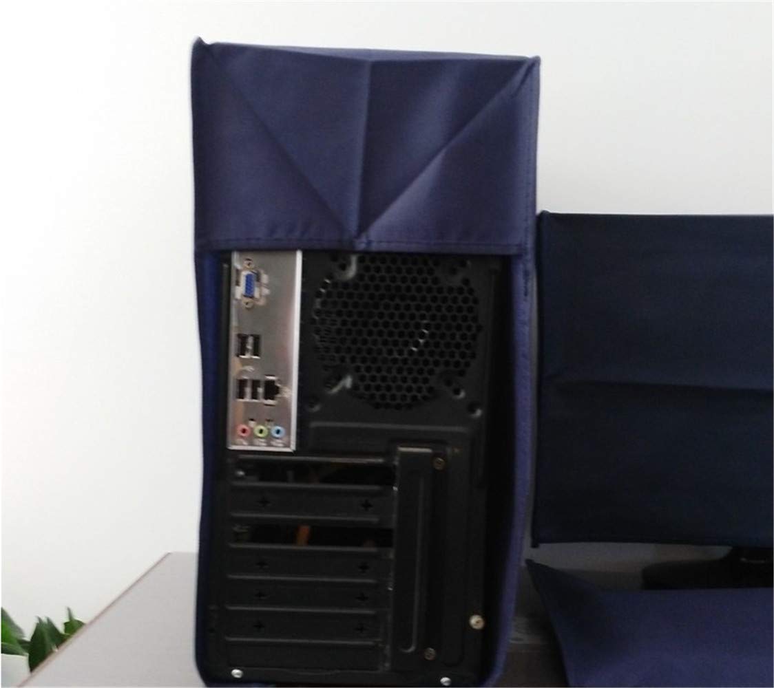 3-Piece Desktop Computer Protective Case Set - Dustproof Cover for Monitor, Keyboard & Tower (Fits up to 27 Inch Screens) | Perfect for Home Office, Gaming Setup & Workspace Protection