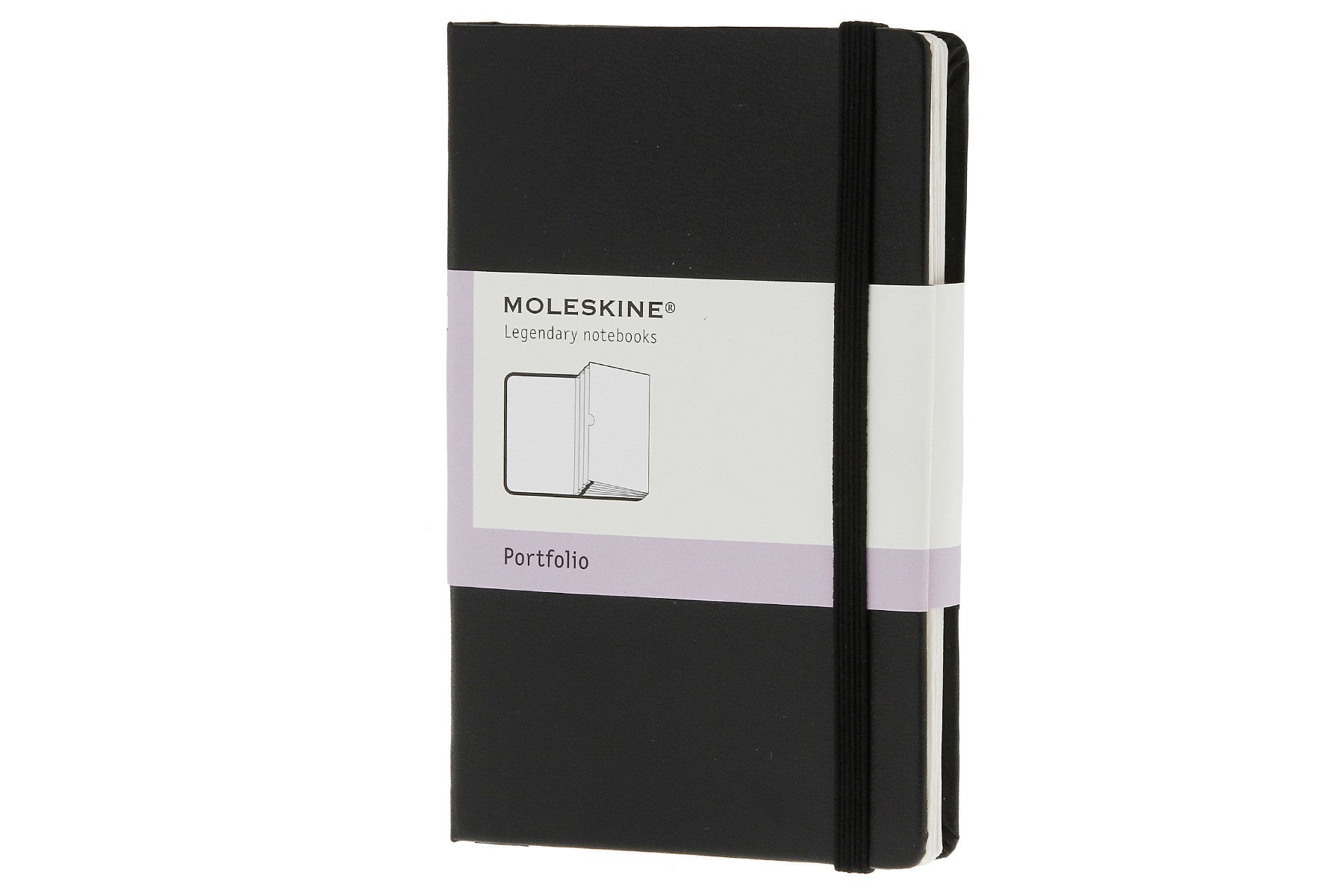 Premium Moleskine Extra Small Hard Cover Portfolio Notebook - Perfect for Business Meetings, Travel & Everyday Carry