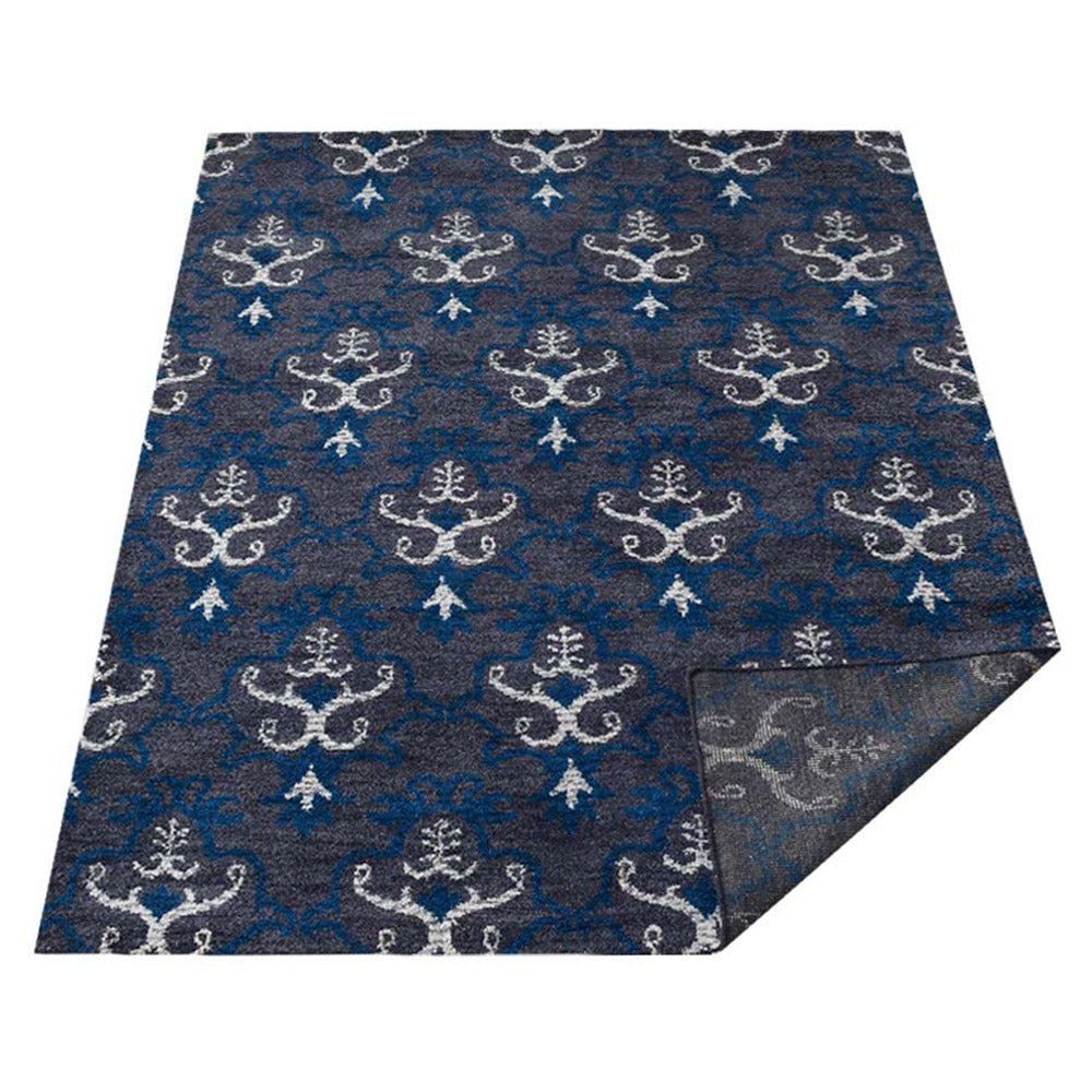 Handmade Bilbao Wool Area Rug - Traditional Hand Knotted Design for Living Room, Bedroom & Home Decor