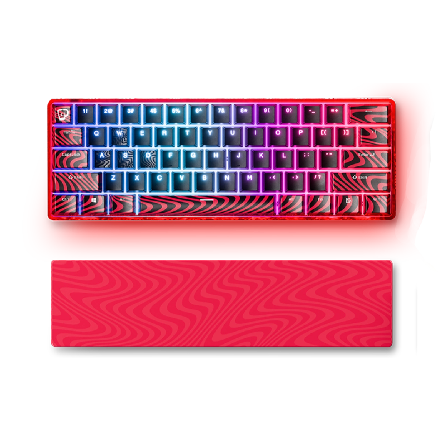 Pewdiepie W1 Gaming Wrist Rest - Ergonomic Support for PC, Keyboard & Mouse - Comfort for Long Gaming & Typing Sessions at Home or Office