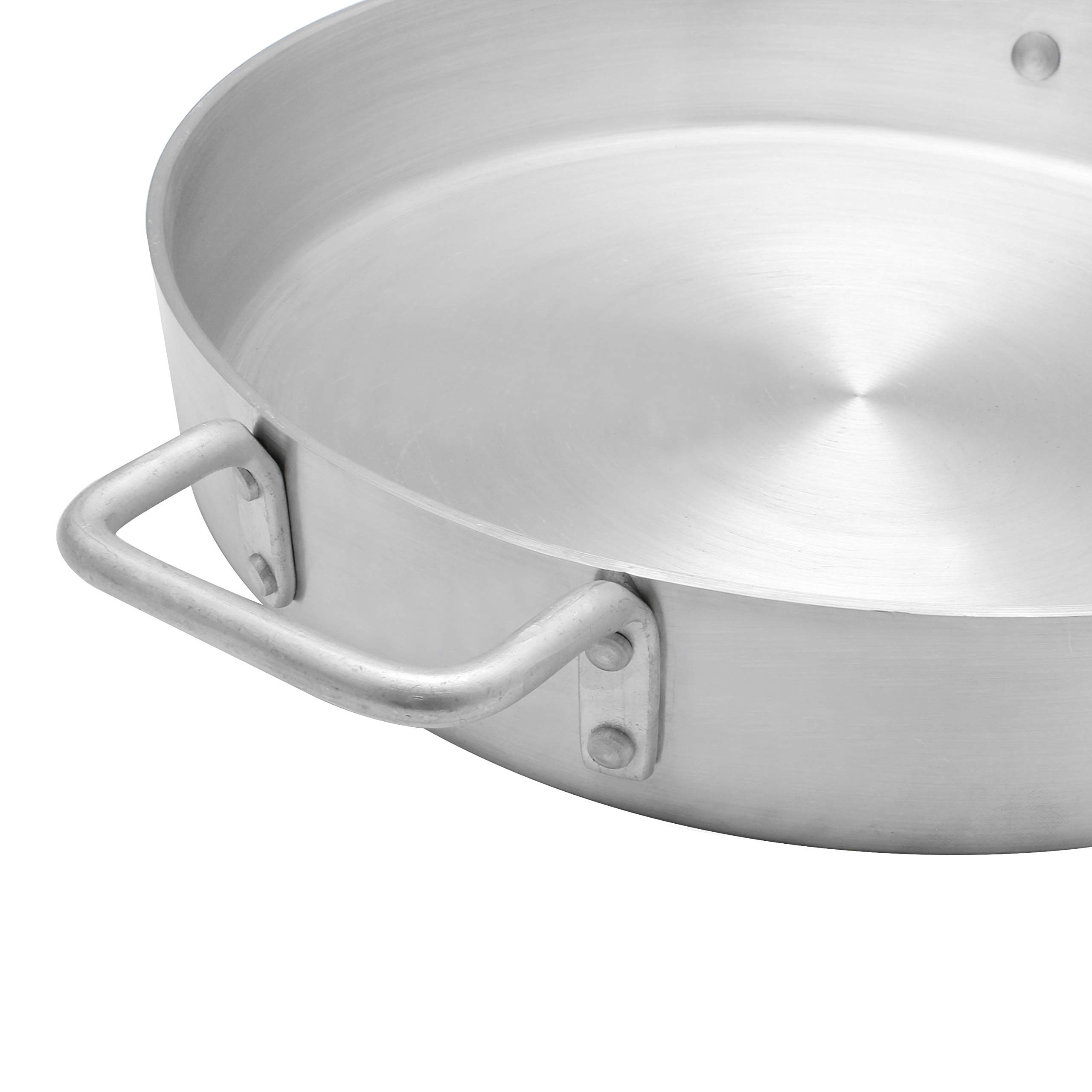 7 Quart Saute Pan with Lid - Nonstick, Stainless Steel Cookware for Frying, Searing & Simmering - Perfect for Home Cooking, Meal Prep & Professional Kitchens