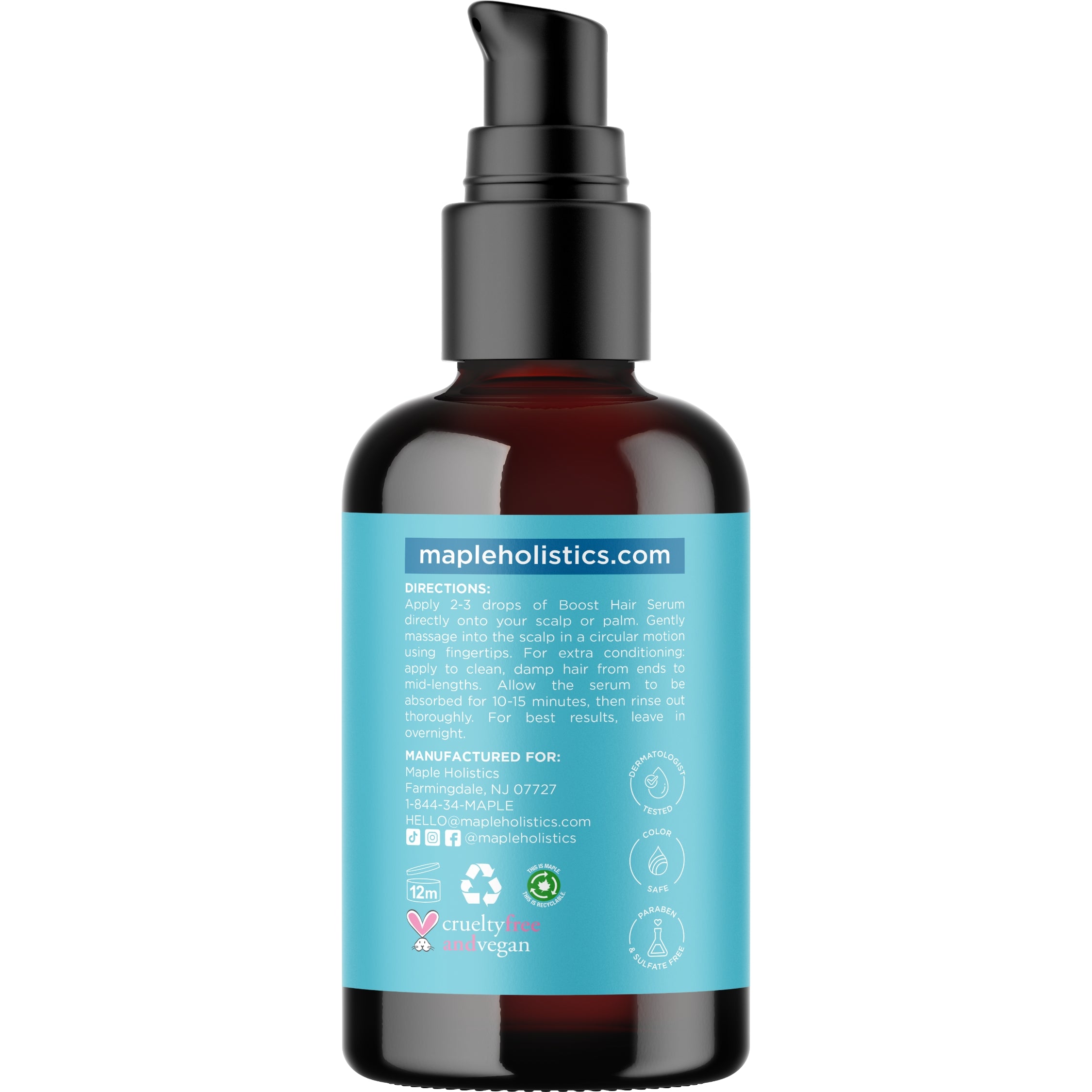 Best Hair Growth Serum for Thicker & Longer Hair - Natural & Organic Formula for Men & Women - Perfect for Daily Use & Styling