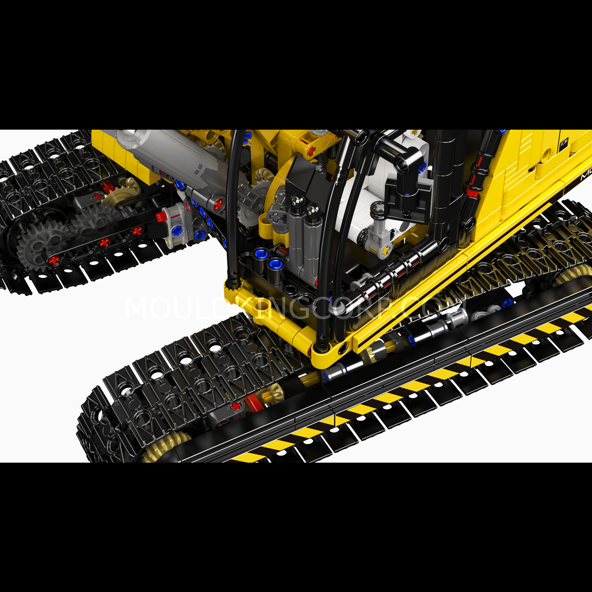 MOULD KING 13112 Remote Control Tracked Excavator Building Blocks Set - 1,830 PCS STEM Construction Toy for Kids & Adults | Perfect for DIY Projects, Collectors & RC Enthusiasts