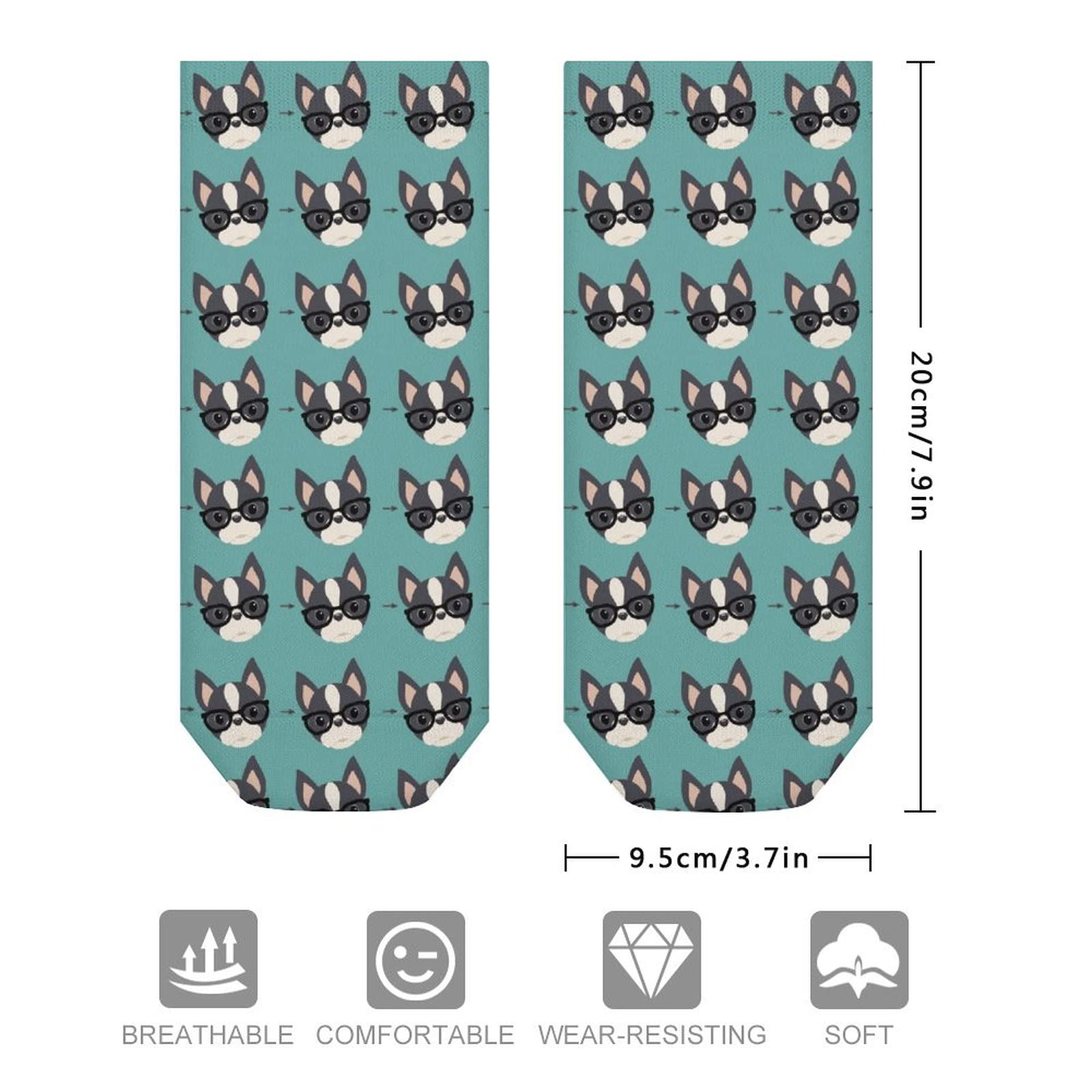 Funny Low Cut Ankle Socks for Women - Crazy Lady Boat Socks - Perfect for Casual Wear, Gifts & Everyday Fashion
