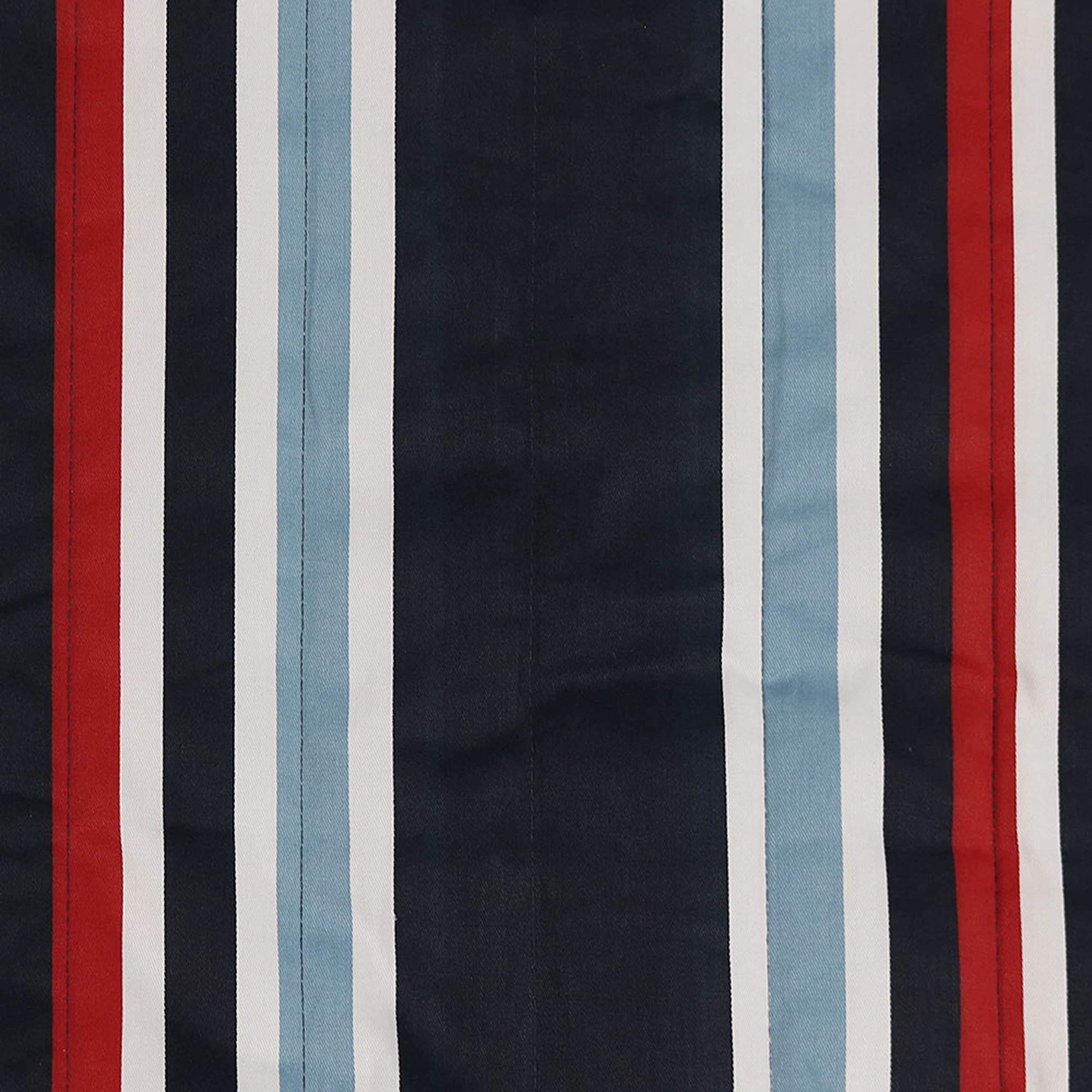 Sunnydaze Quilted Double Hammock with Stand for Outdoor Use - 350lb Capacity 2-Person Hammock with 12-Foot Steel Stand - Nautical Stripe Design - Perfect for Backyard, Patio, Beach & Camping Relaxation