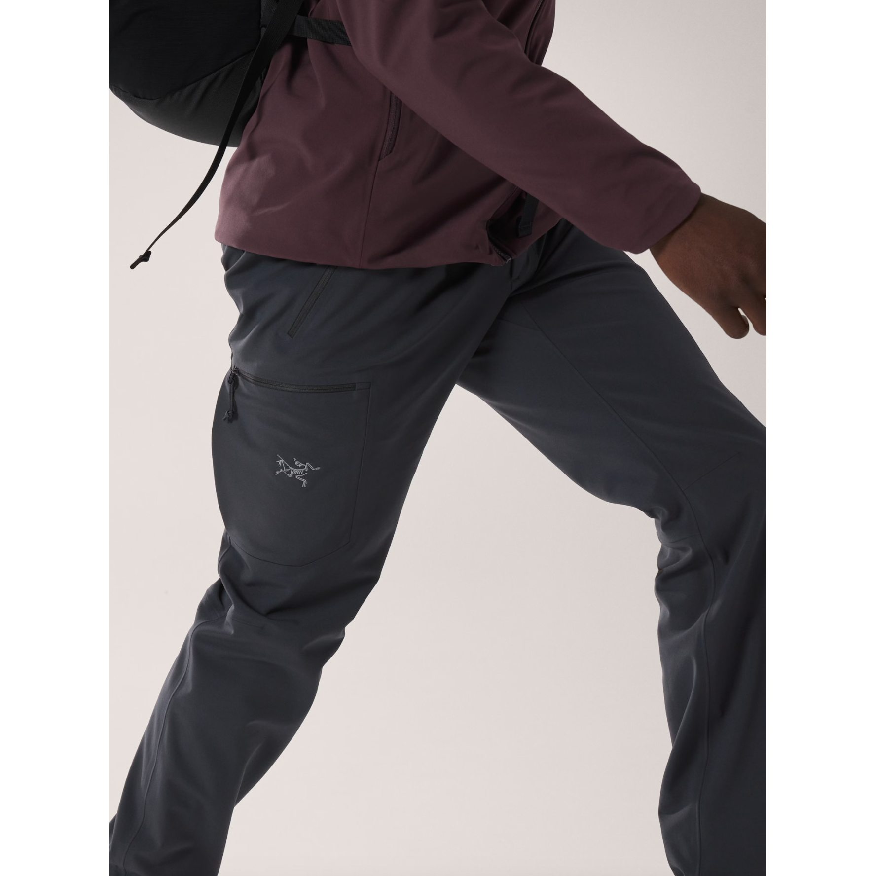 Arc'teryx Men's Gamma MX Softshell Pants - Water-Resistant, Breathable Hiking & Climbing Pants for Outdoor Adventures