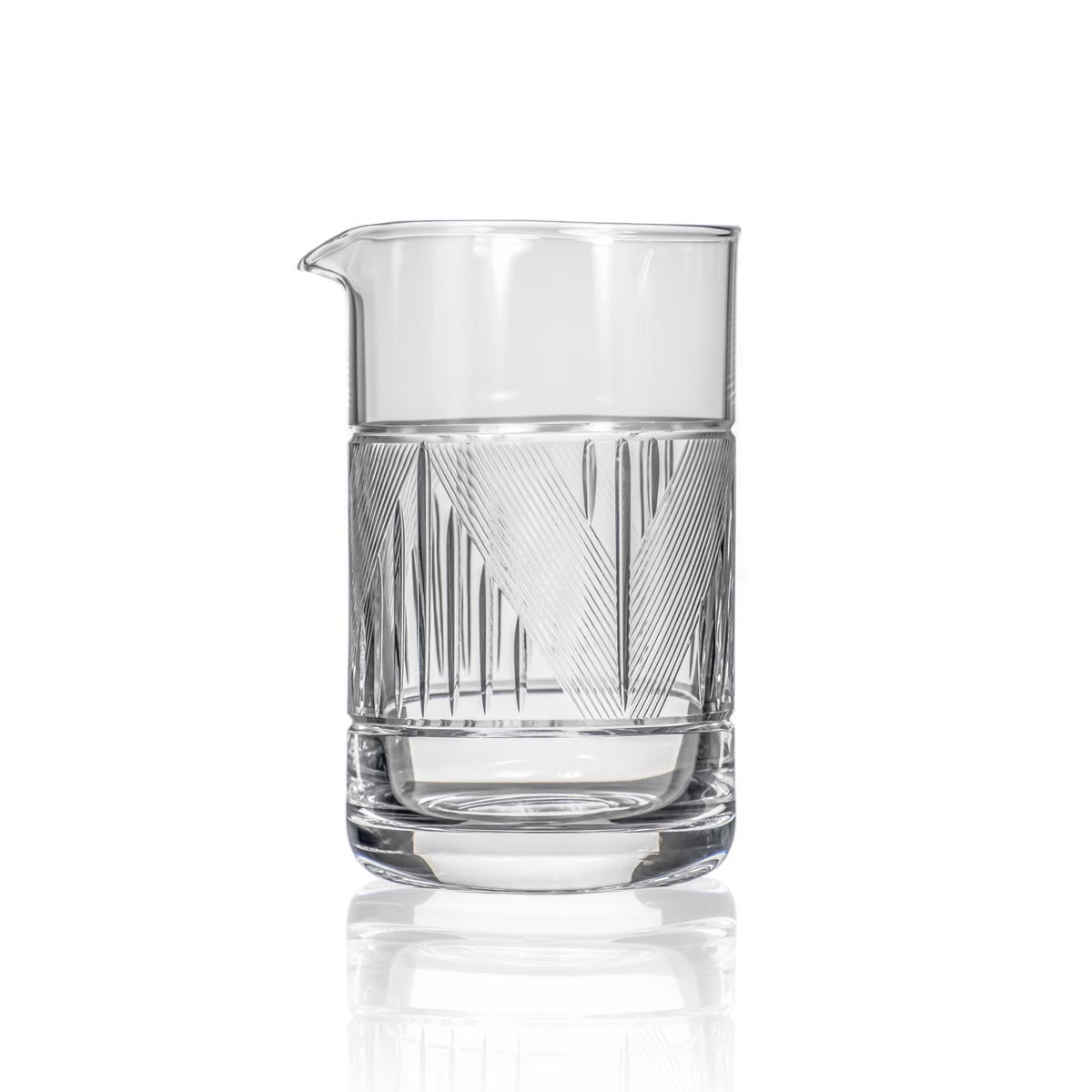 Premium Bleecker Street Cocktail Mixing Glass - 16oz Bar Mixing Glass for Whiskey, Martini & Cocktail Making - Perfect for Home Bars & Professional Bartenders