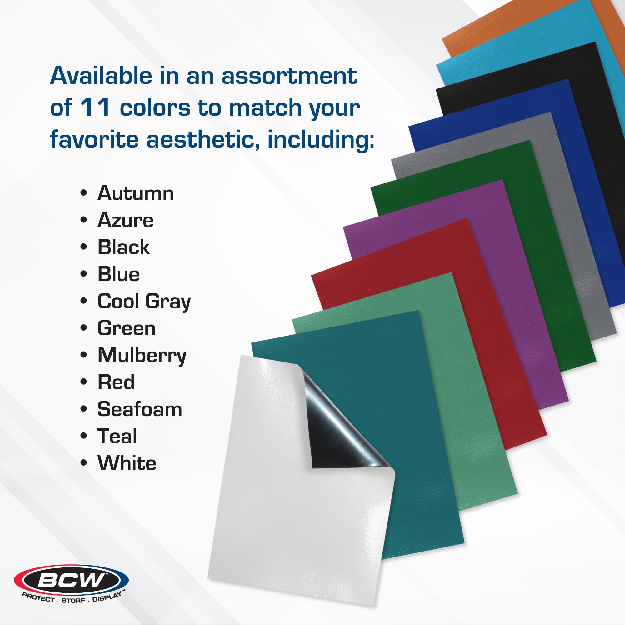 BCW Elite2 Matte Card Sleeves 100 Pack - Green Anti-Glare Protection for Trading Cards | Textured Back Design | Fits Standard 2.5