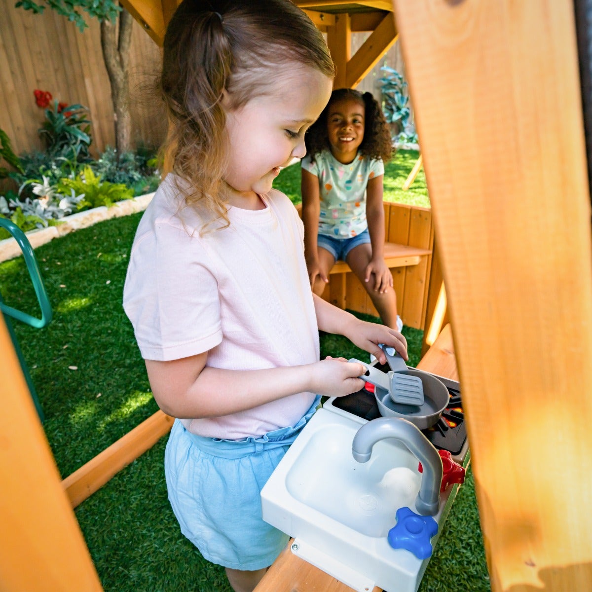Laurel Retreat Swing Set - Easy Assembly & Installation Available | Perfect for Backyard, Garden & Outdoor Play