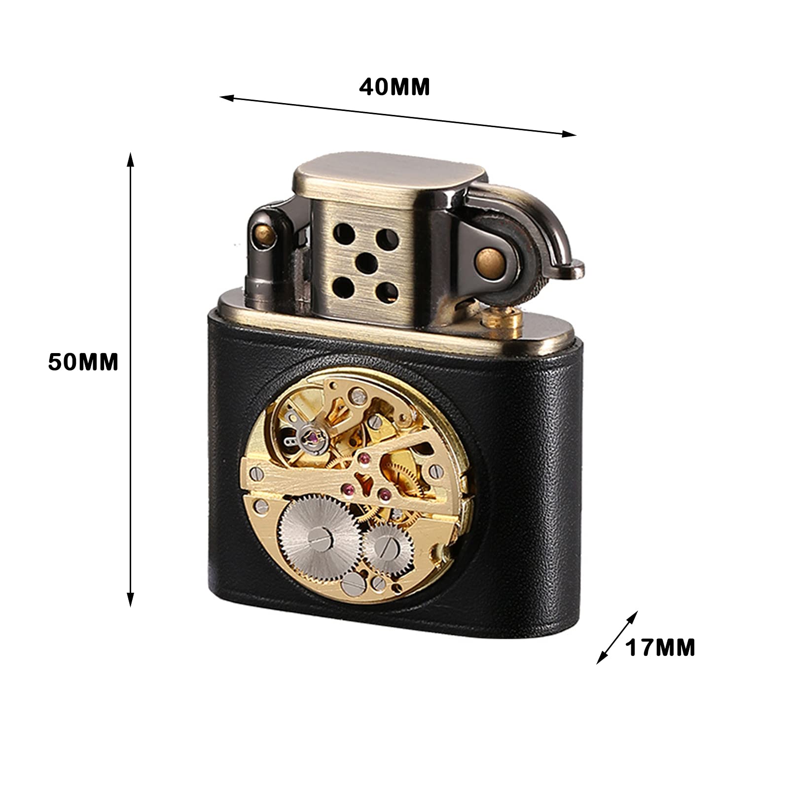 Windproof Refillable Kerosene Lighter for Camping & BBQ