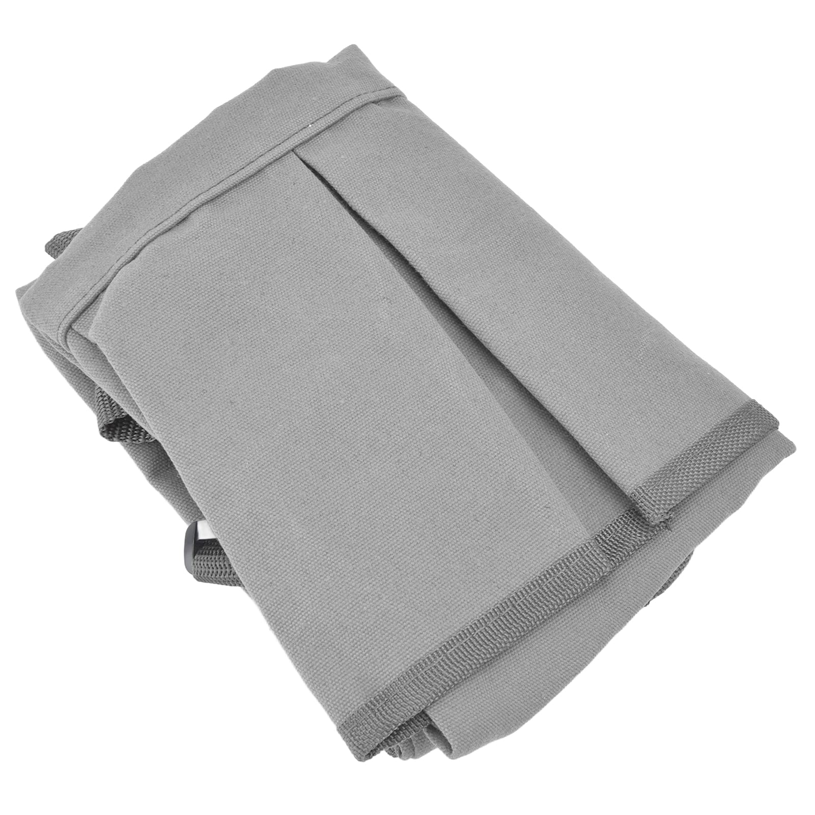 Alvinlite Heavy Duty Canvas Gardening Tool Bag with Multiple Pockets - Crossbody Shoulder Storage Organizer for Pruning Shears, Trowels & Garden Tools (Gray) - Perfect for Landscaping, Yard Work & Outdoor Activities