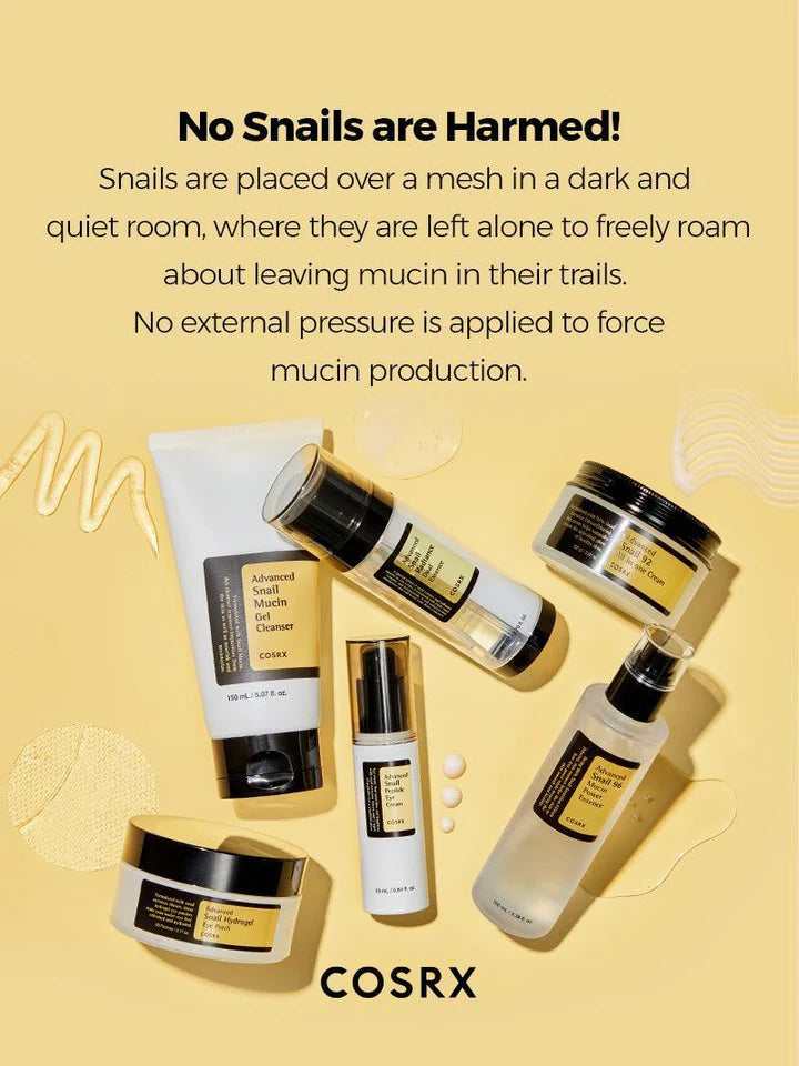 COSRX Advanced Snail 96 Mucin Power Essence 100ml - Korean Skincare for Hydration & Anti-Aging - Perfect for Dry Skin & Nighttime Routine