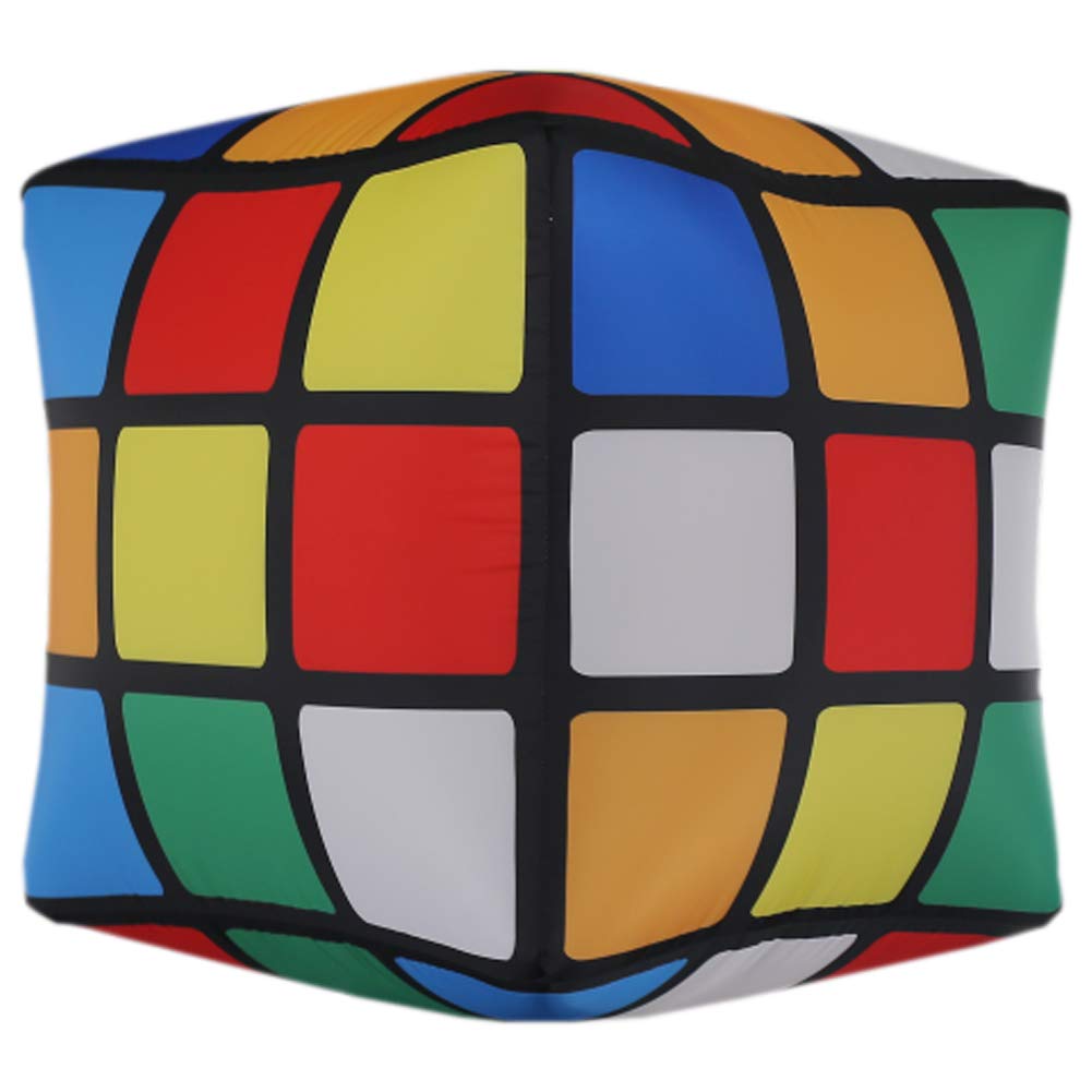 SAYOK 3.28ft Inflatable Hanging Cube Ball with Blower & Remote Control - Party Decorations for Events, Pubs, Ceiling & Indoor/Outdoor Decor | Perfect for Birthday Parties, Weddings, Halloween & Christmas Celebrations