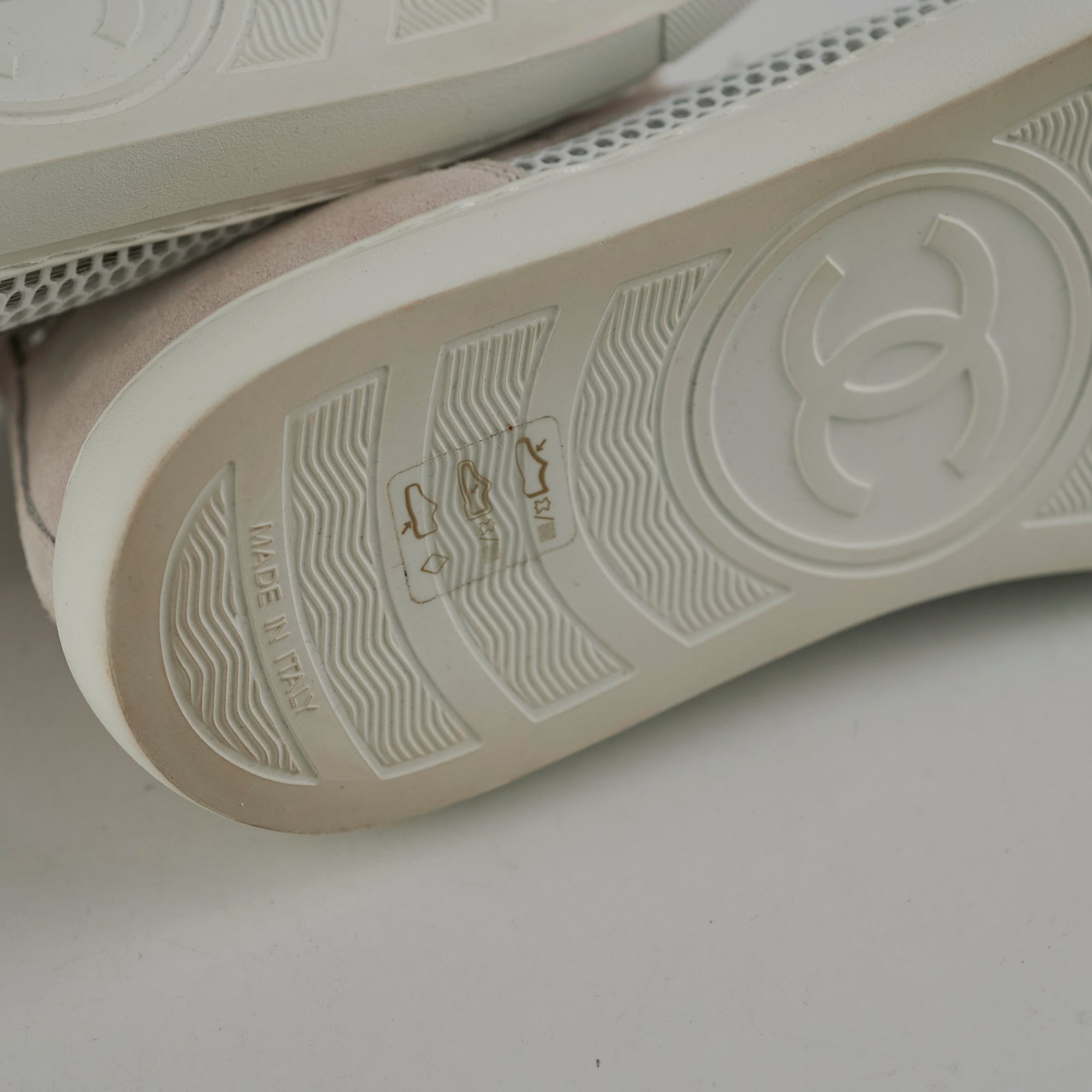 Chanel Mesh & Fabric Sneakers for Women - Size 40.5 (US 9.5) - Comfortable Luxury Fashion Shoes for Casual Wear & Street Style