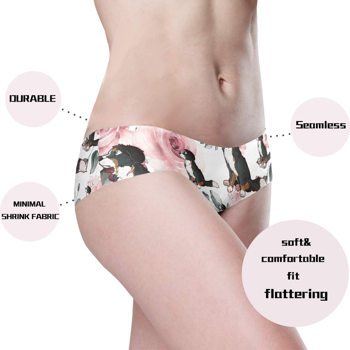 Funny Women's Underwear - Soft Seamless Panties with Invisible Briefs for Comfort & Style | Perfect for Everyday Wear, Gifts & Loungewear