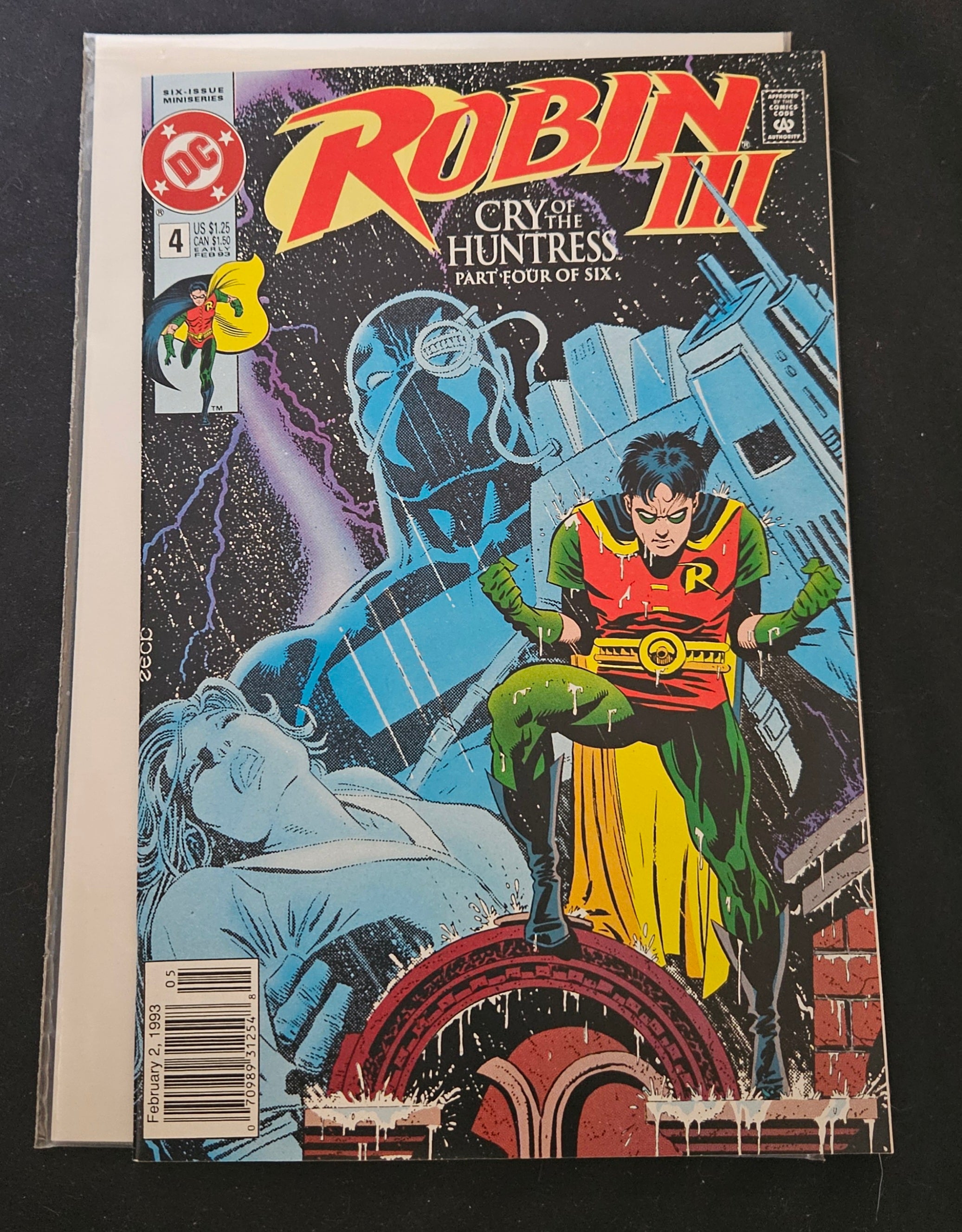 Robin III: Cry of the Huntress #4 | Part 4 of 6 | DC Comics | 1993 Vintage Collectible | Perfect for Comic Book Enthusiasts & DC Fans