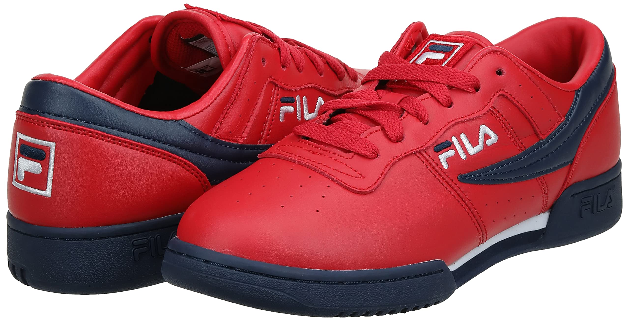 Fila Original Fitness Leather Classic Sneakers for Men - Comfortable & Stylish Casual Walking Shoes for Gym, Workout & Everyday Wear