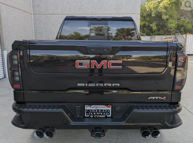 GMC Sierra 1500 2019-2023 LED Tail Lights - Smoked OLED Replacement for OEM Halogen - Upgrade for Better Visibility & Style | Perfect for Night Driving & Custom Truck Builds