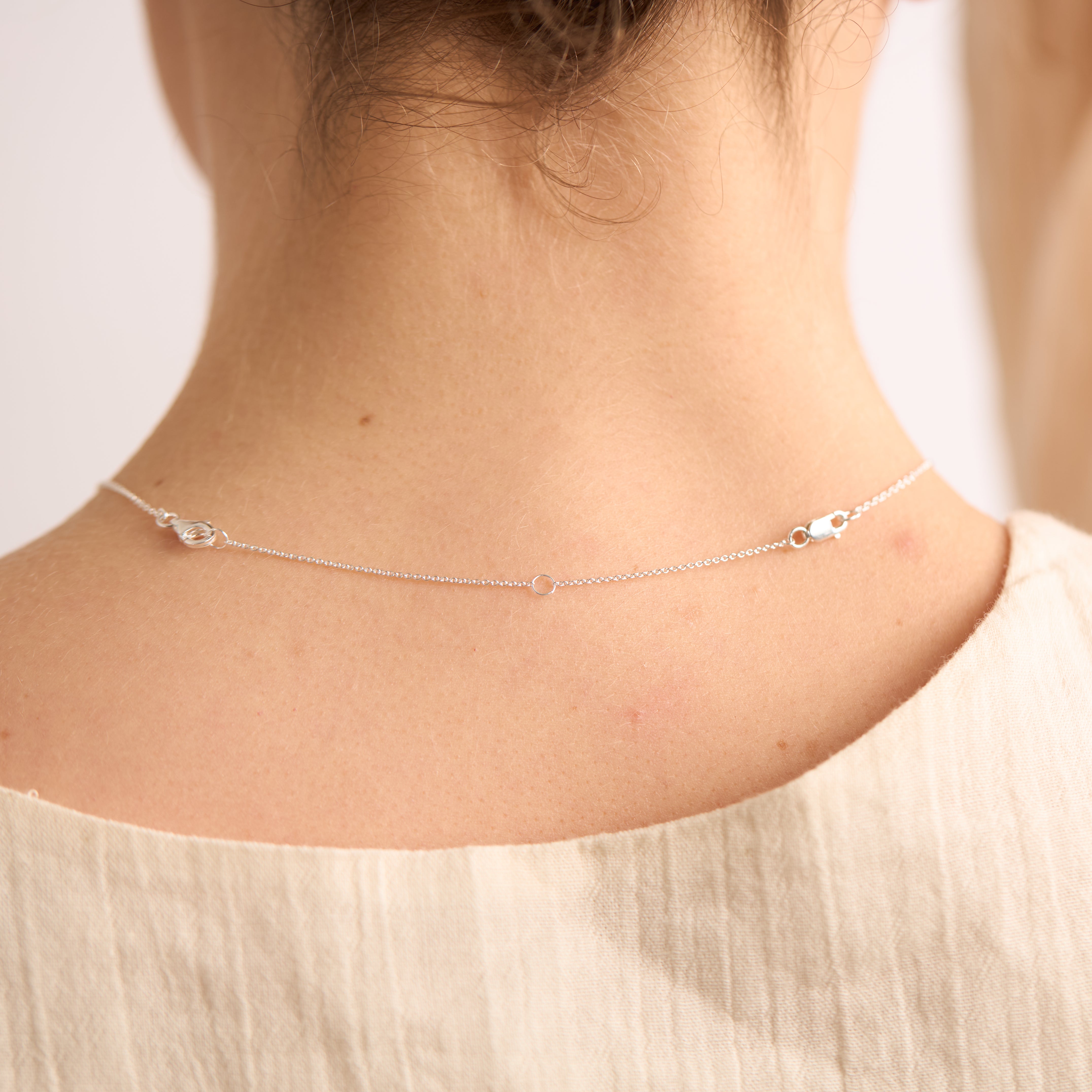 10cm Adjustable Necklace Extender Chain - Gold & Silver Extender for Pendants & Charms - Perfect for Layering Jewelry & Customizing Necklace Length